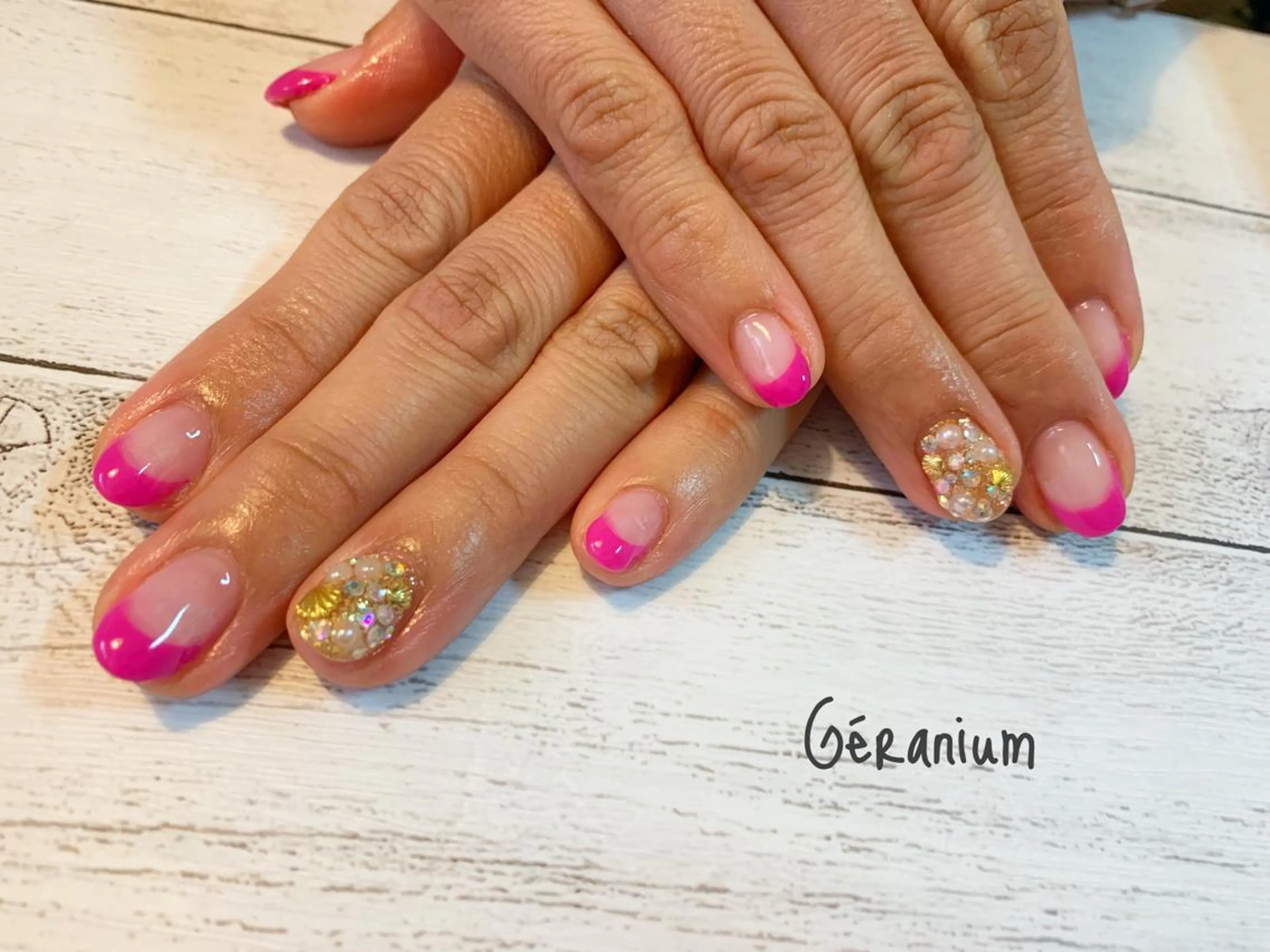 ネイル アートネイル ハンドネイル フットネイル GéRanium Harukaのネイルデザイン