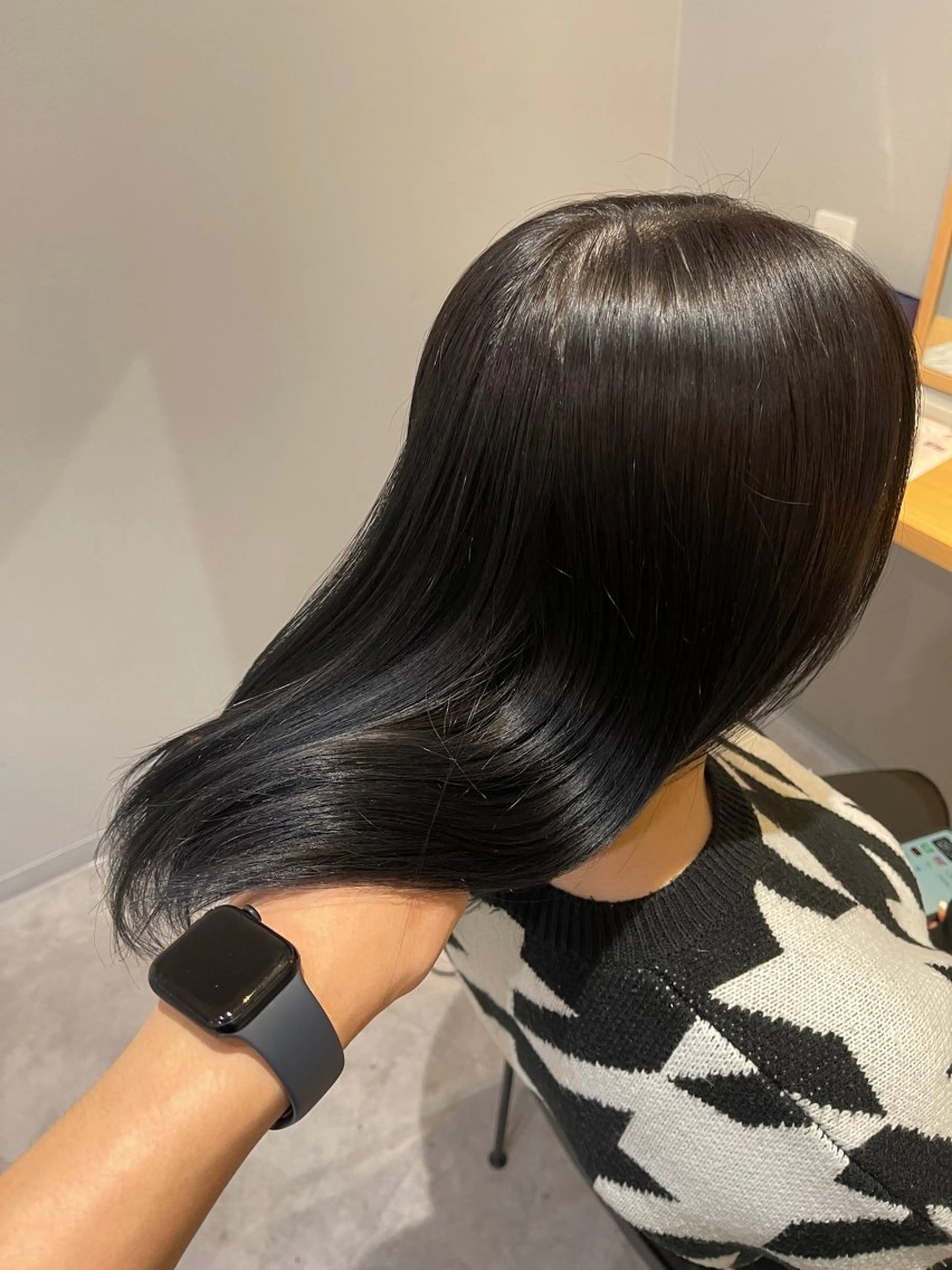 カラー GIEN Nu+ 中谷 翔のヘアスタイル