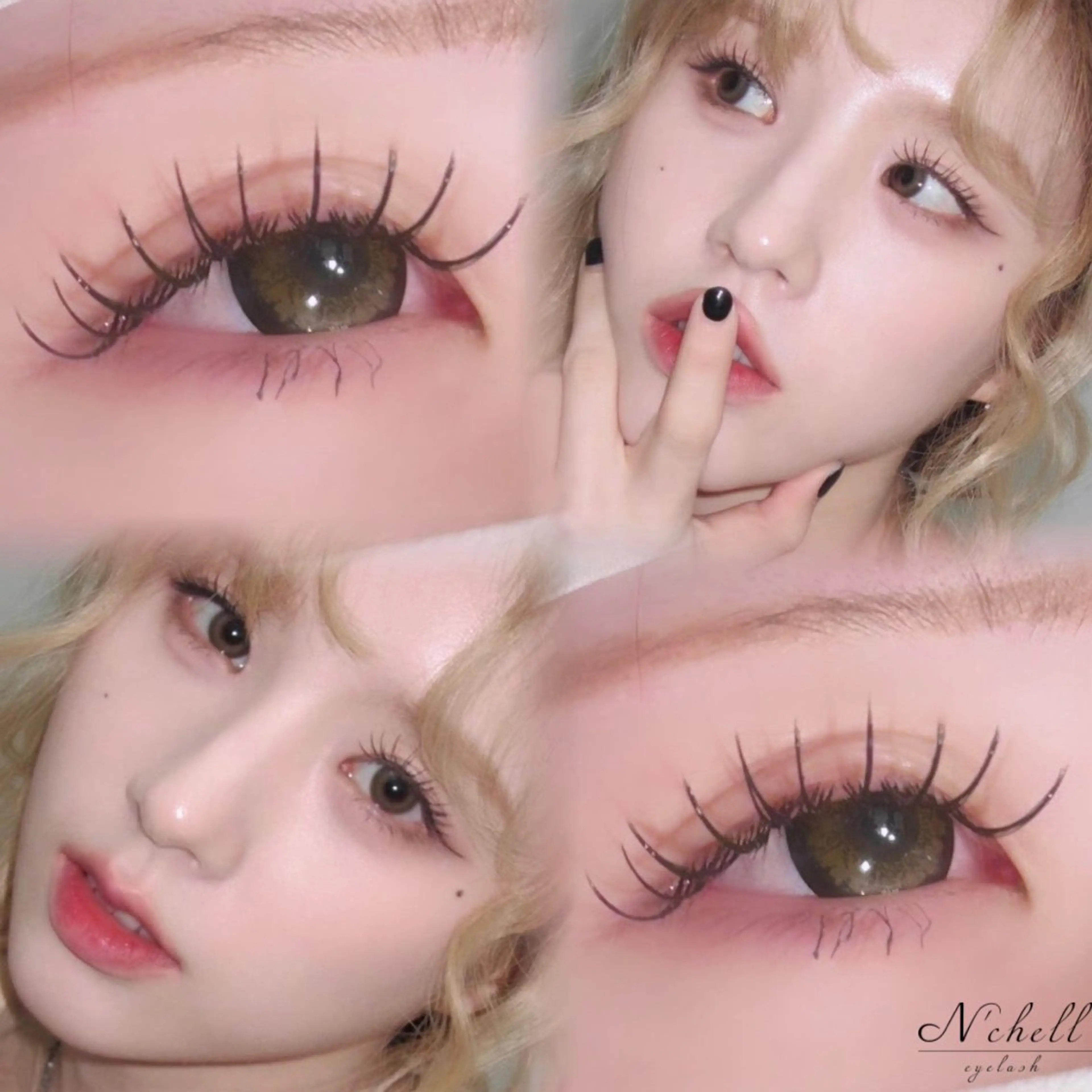 マツエク・マツパ 束感まつ毛 フラットラッシュ 韓国風マツエク マツエク eyelist kako🦋のマツエク・マツパデザイン