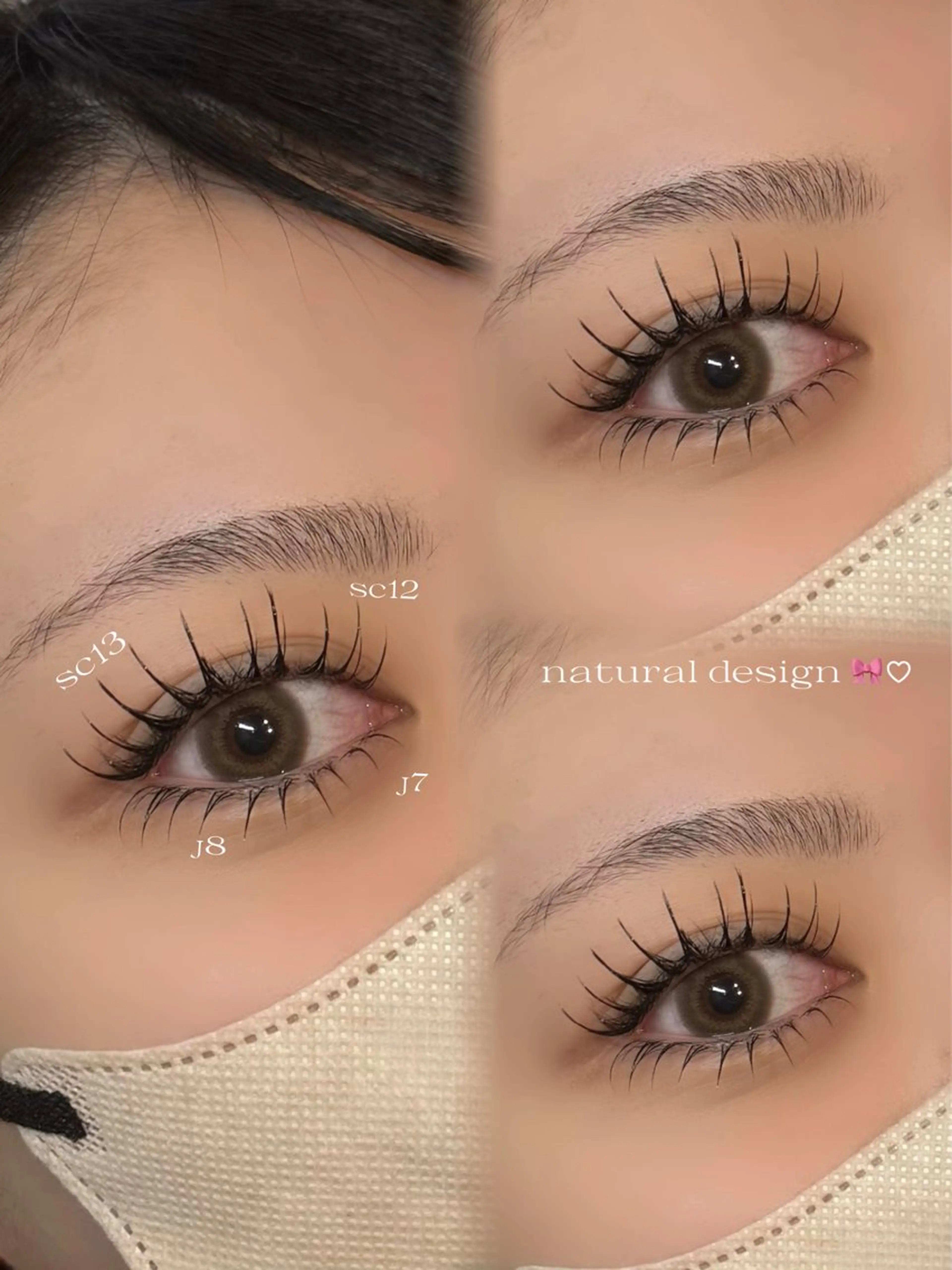 【ぱっちり盛れる♡】パリエク 80本​〜​120本まで 【パリジェンヌ＋エクステ】の写真