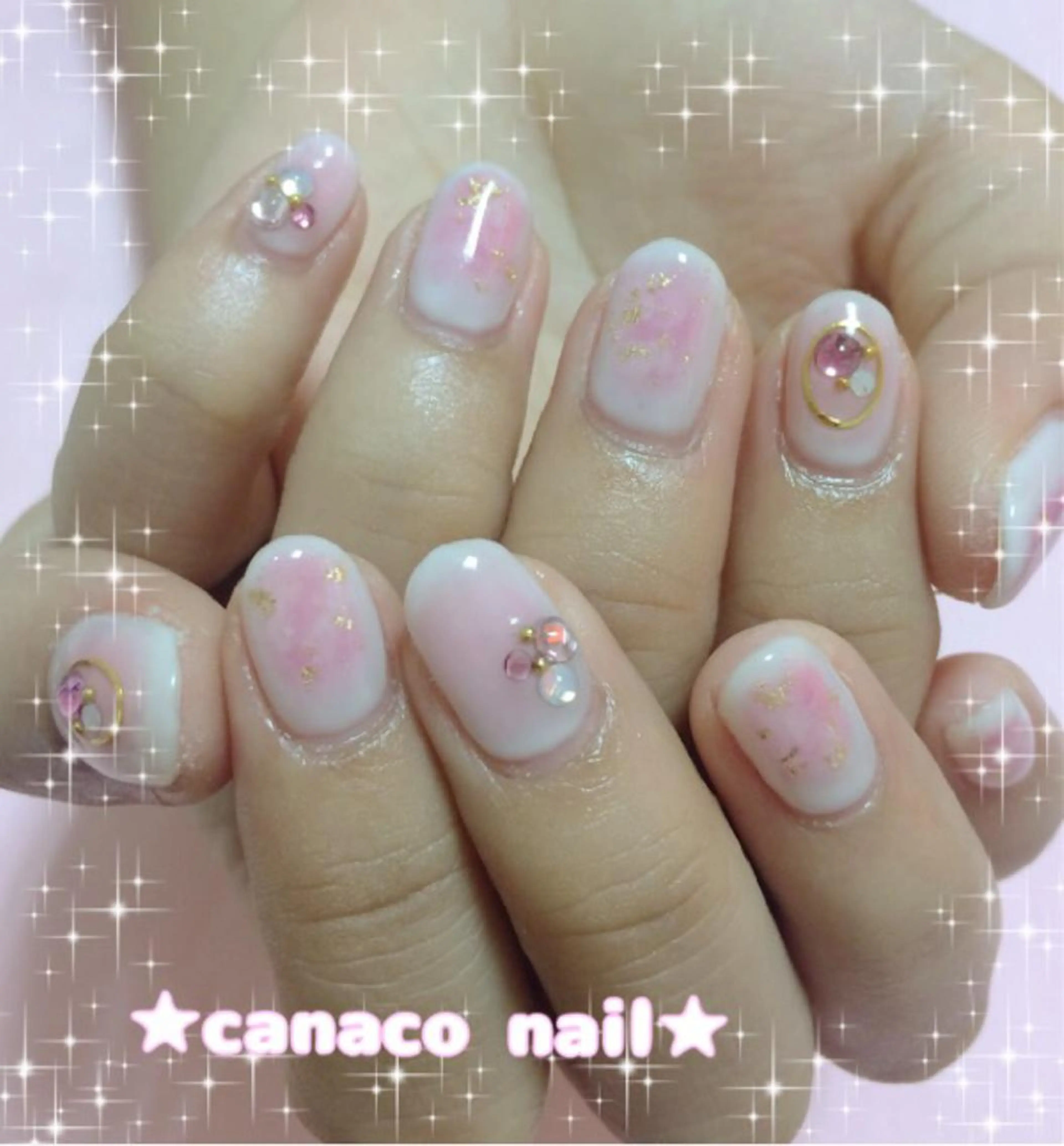 ネイル ハンドネイル ハンドケア ベテランネイル cnc  nailのネイルデザイン