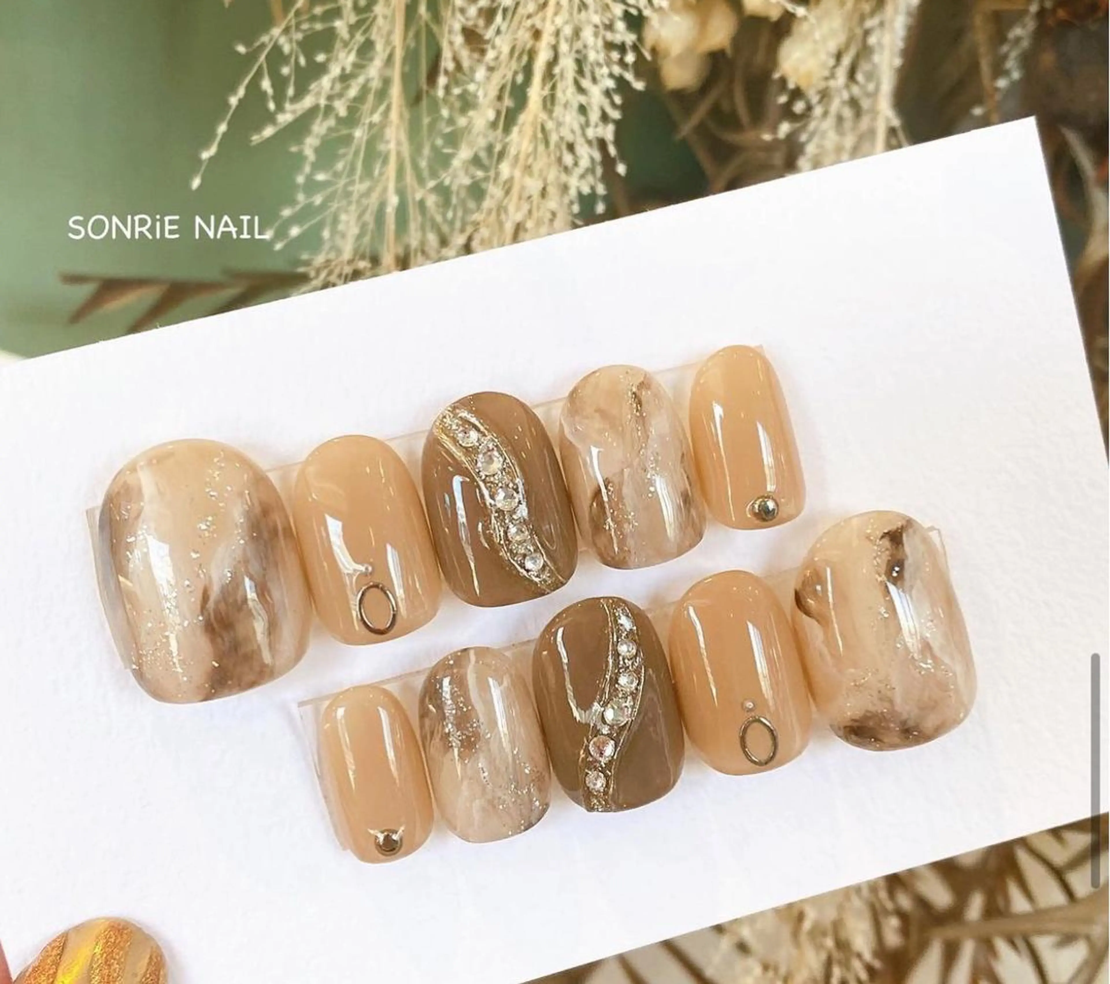 ネイル 豊橋美容院 ソンリエのヘアスタイル