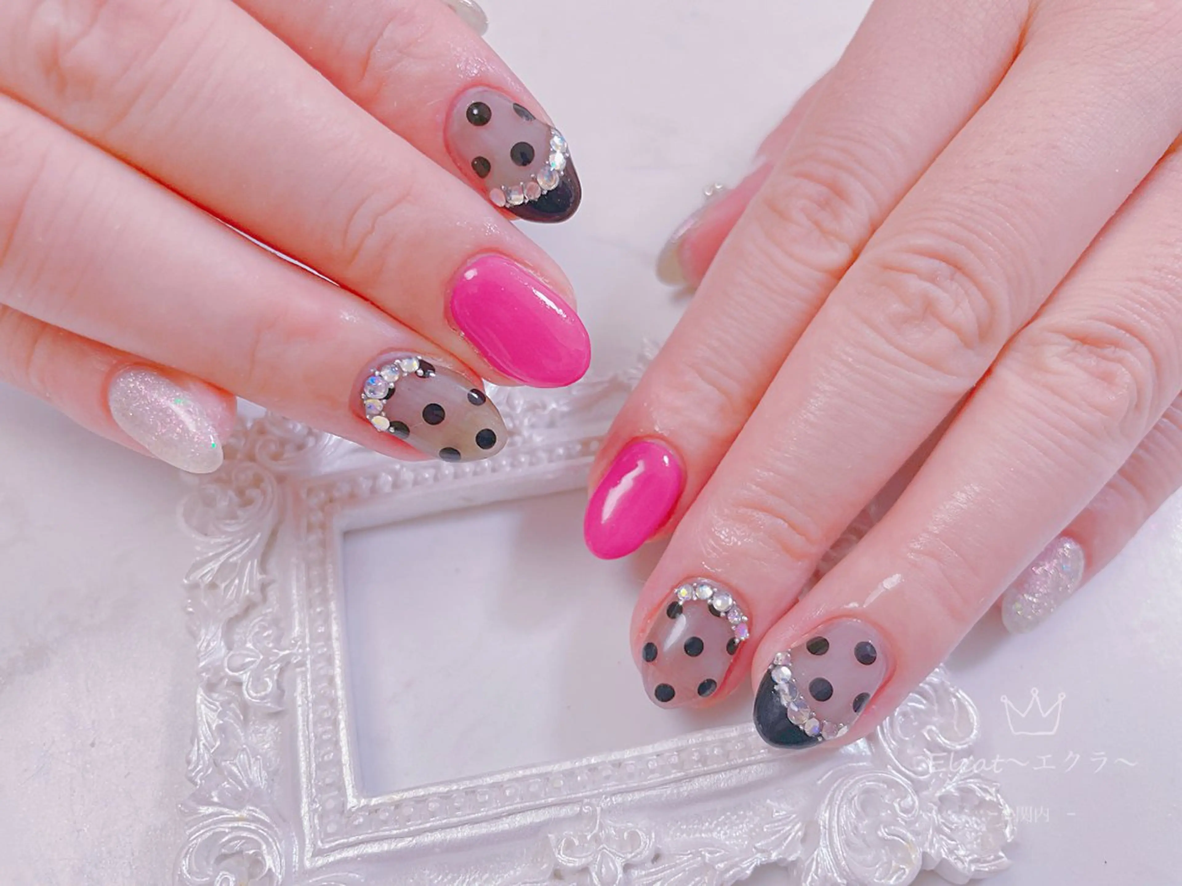 ネイル ハンドネイル ハンドケア ネイルサロンエクラ 🫧Shizukaのネイルデザイン