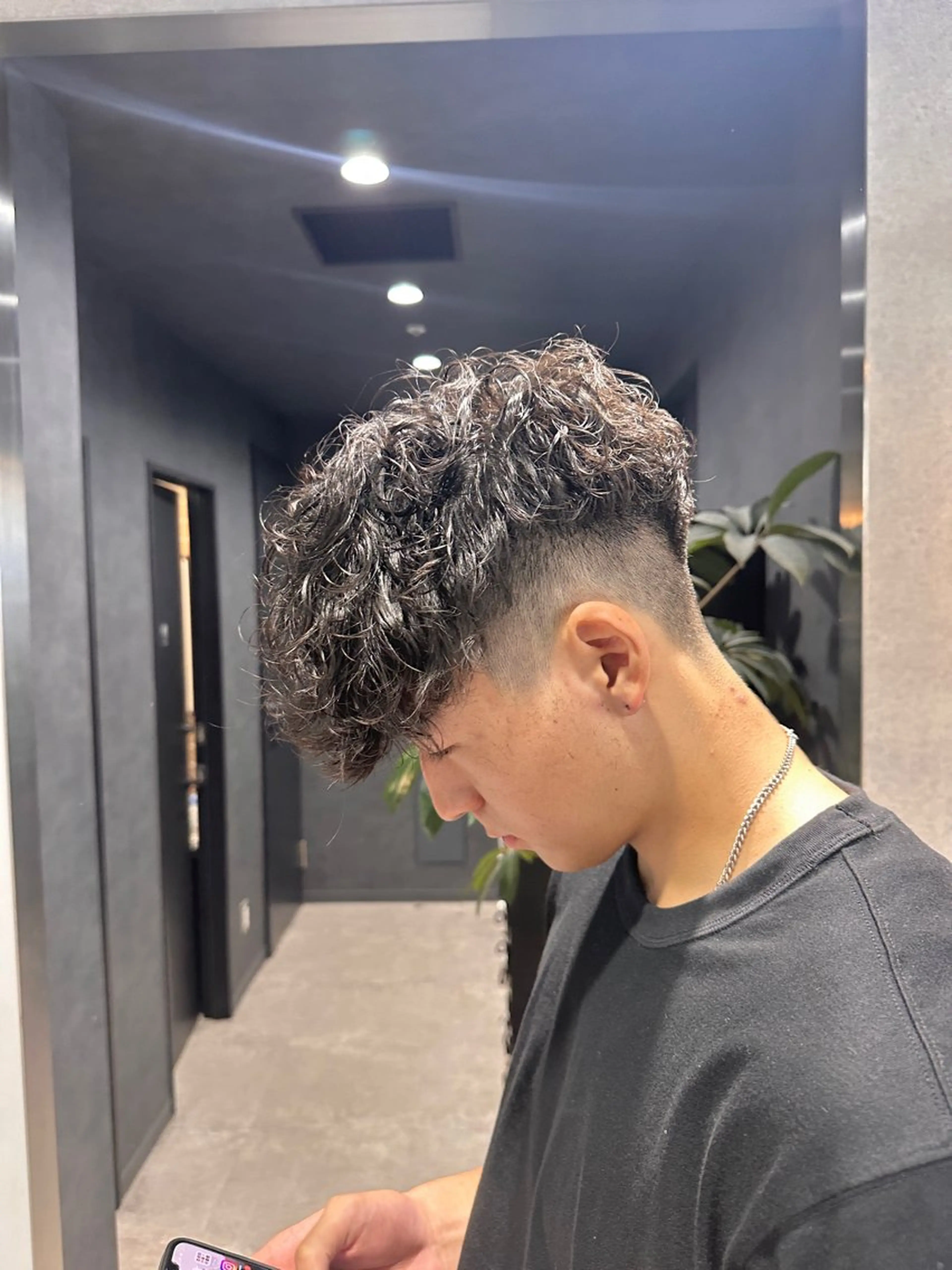 ショート パーマ メンズ 【メンズサロン】 BLUCK 横浜のヘアスタイル