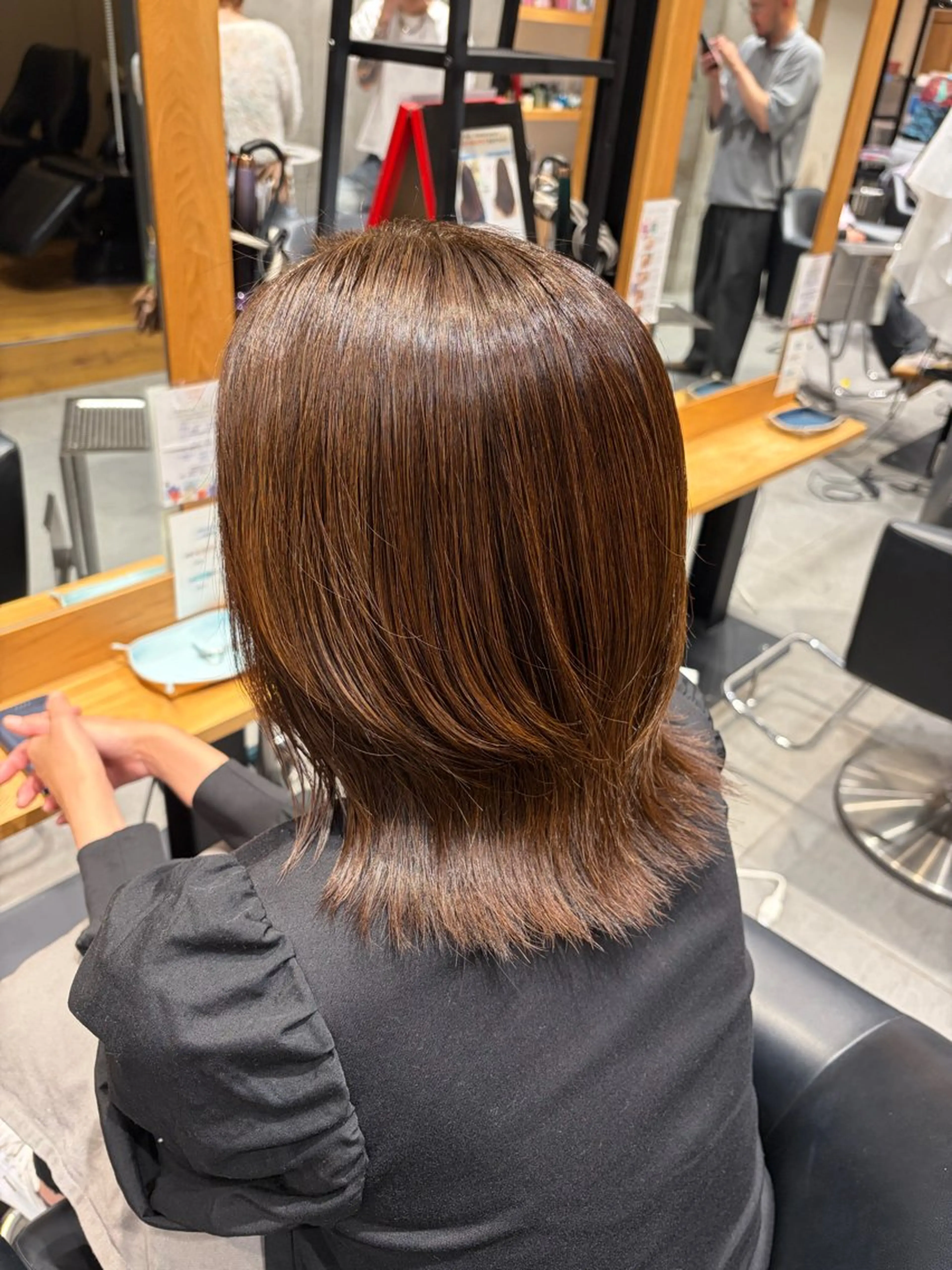 カラー ヘアカラー 前田 流和のヘアスタイル
