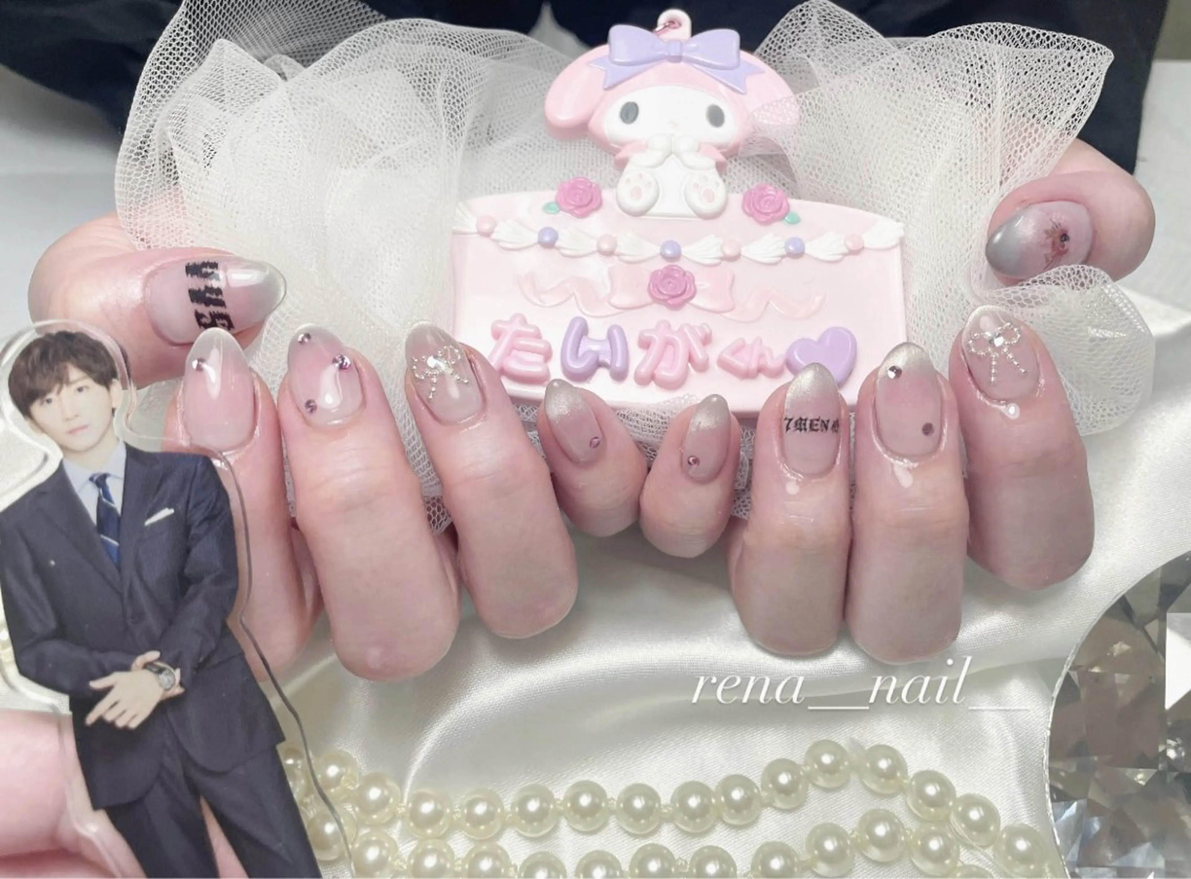ネイル 持ち込み ハンドネイル PUERTO Renaのネイルデザイン