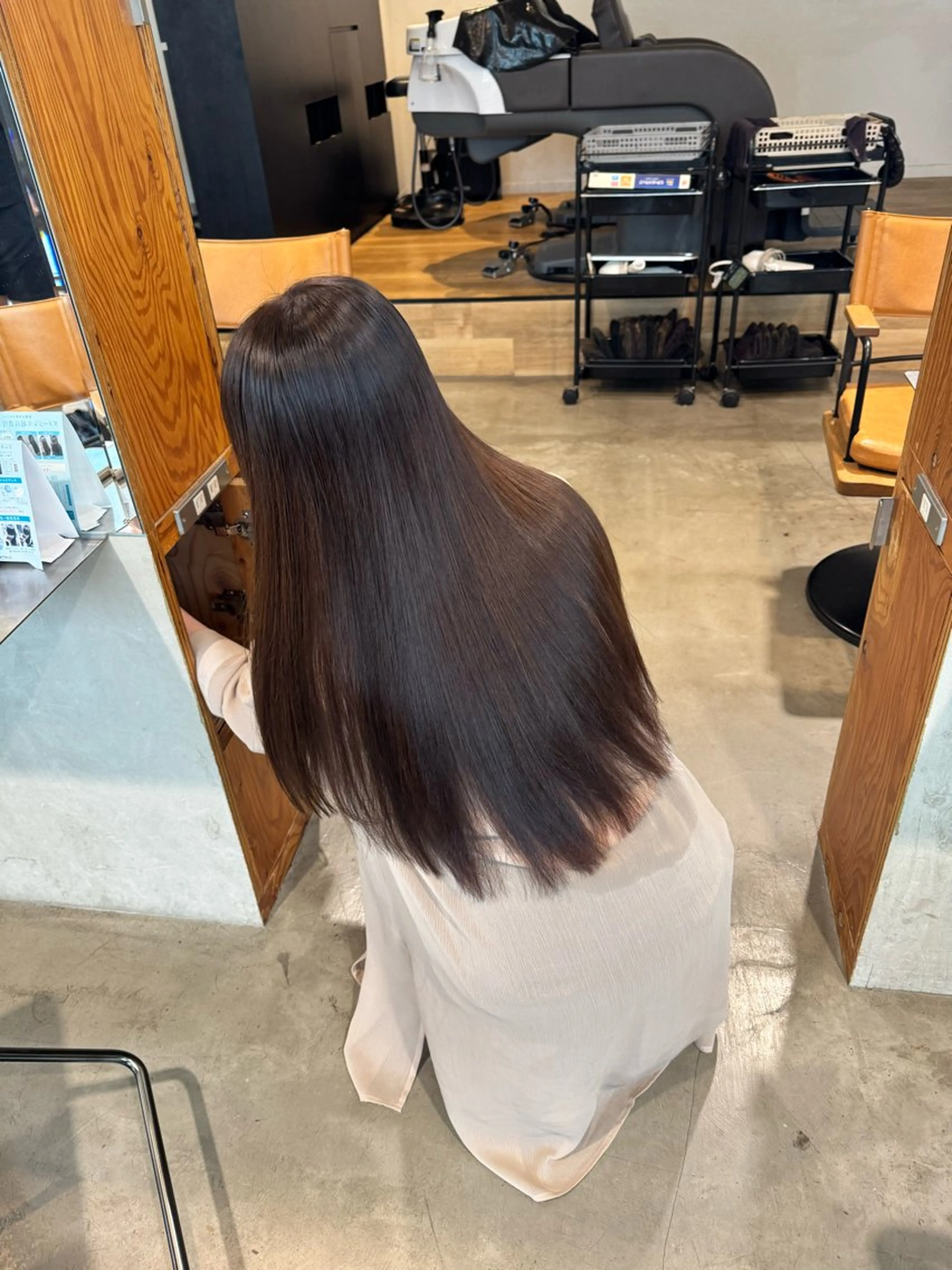 カット+カラー🌱の写真