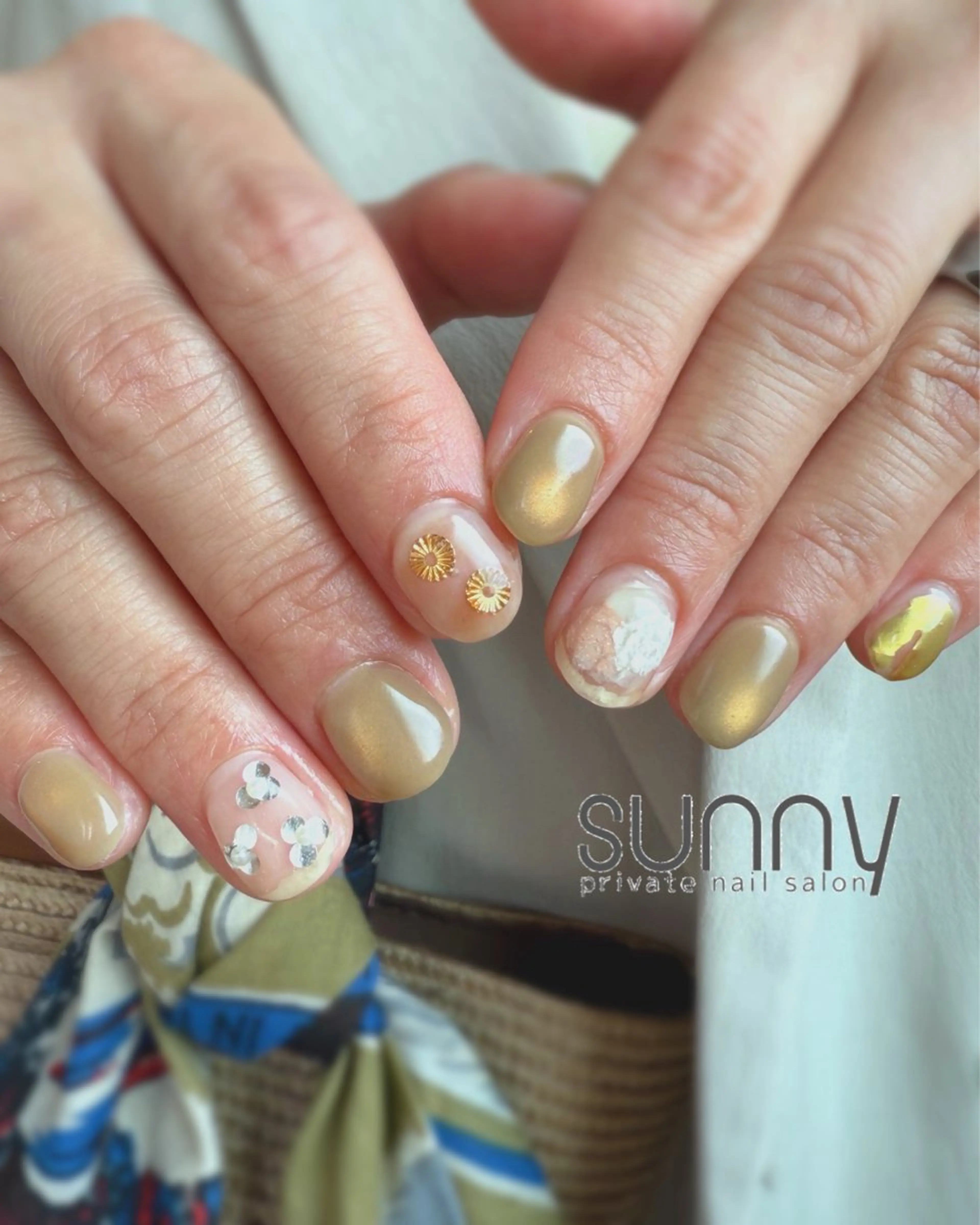 ネイル ワンカラーネイル sunny nailのネイルデザイン