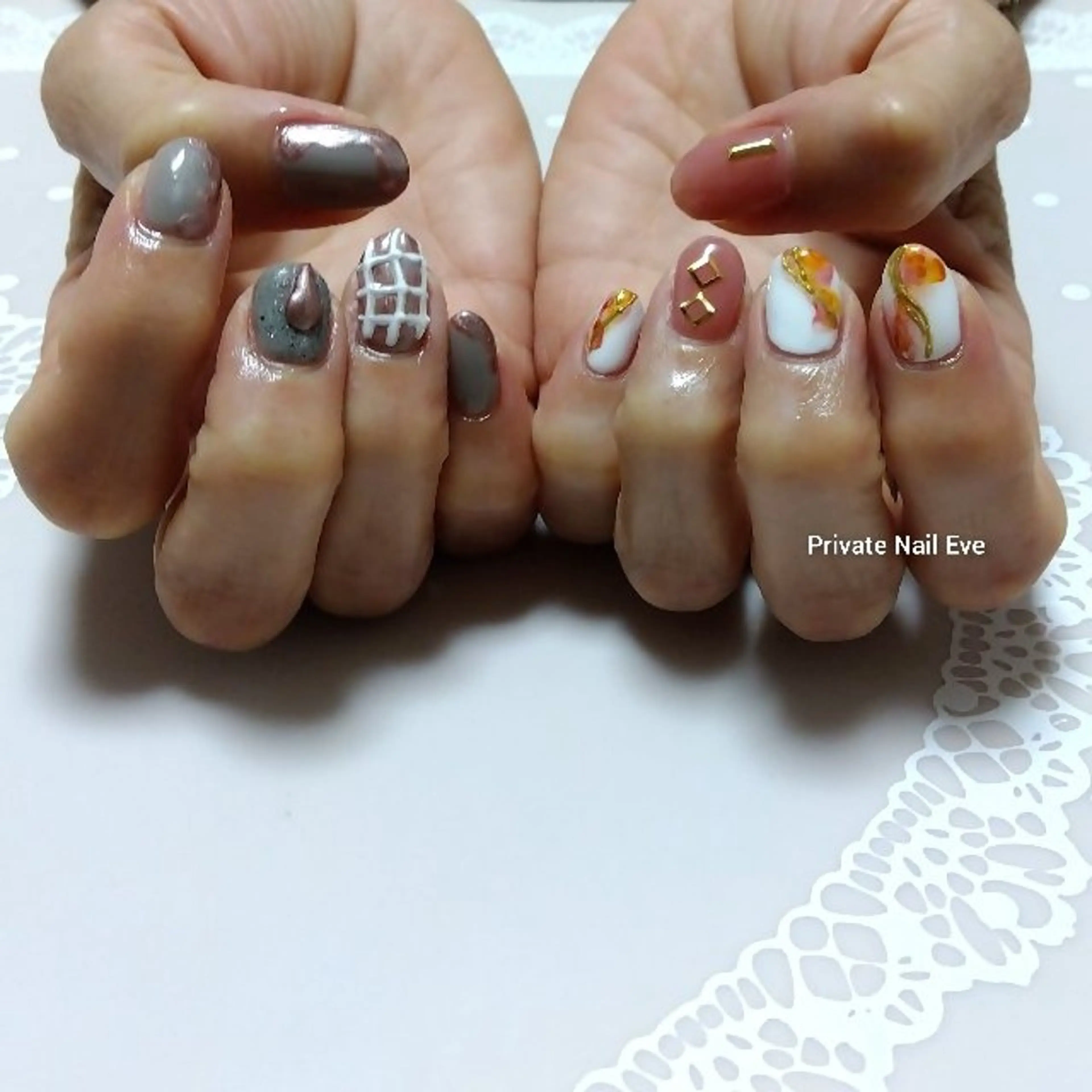 ネイル ニュアンスネイル ハンドネイル ネイル junkoのネイルデザイン