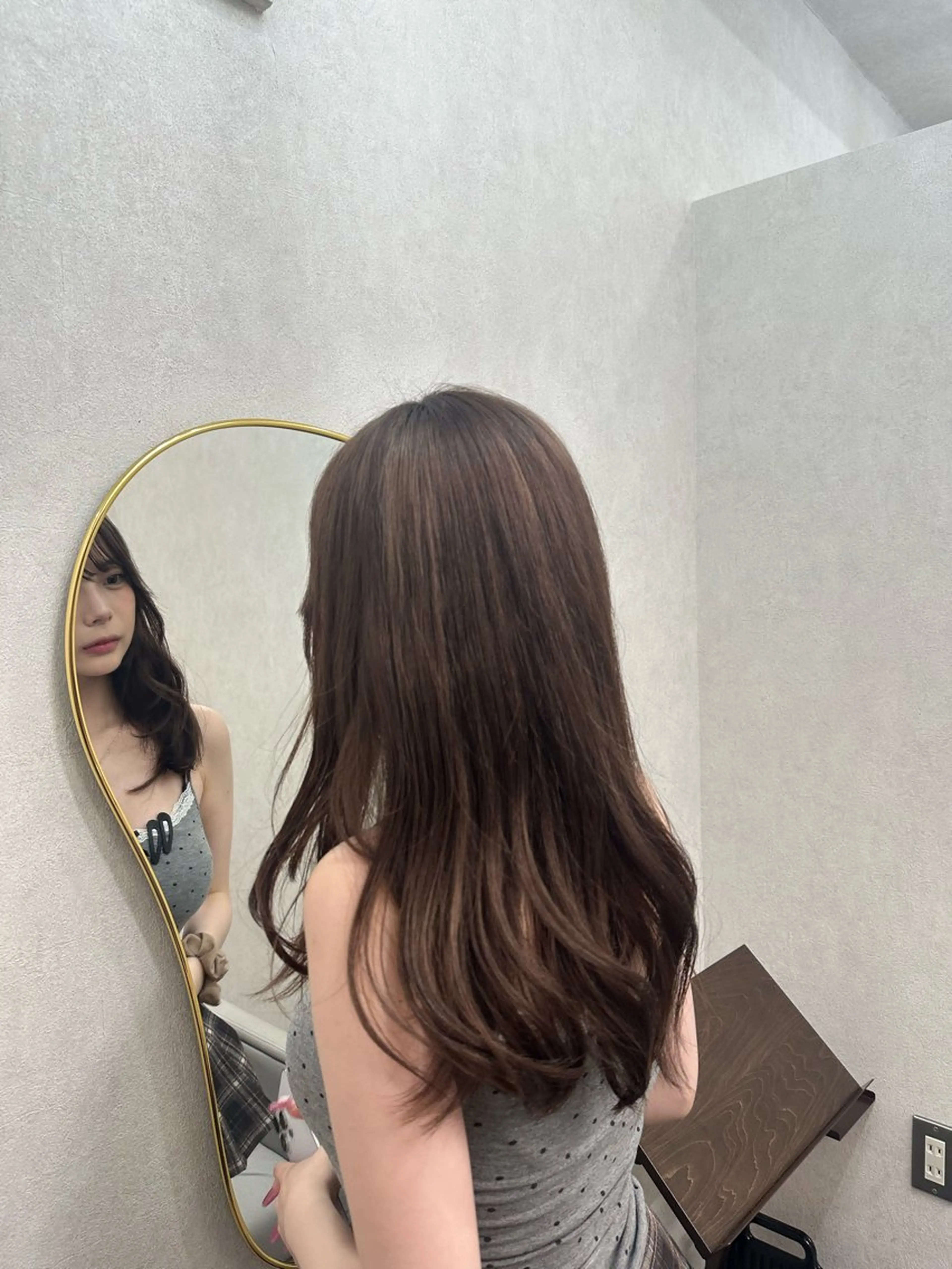 ロング カラー ナチュラル🎀透明感 カラー/香香のヘアスタイル