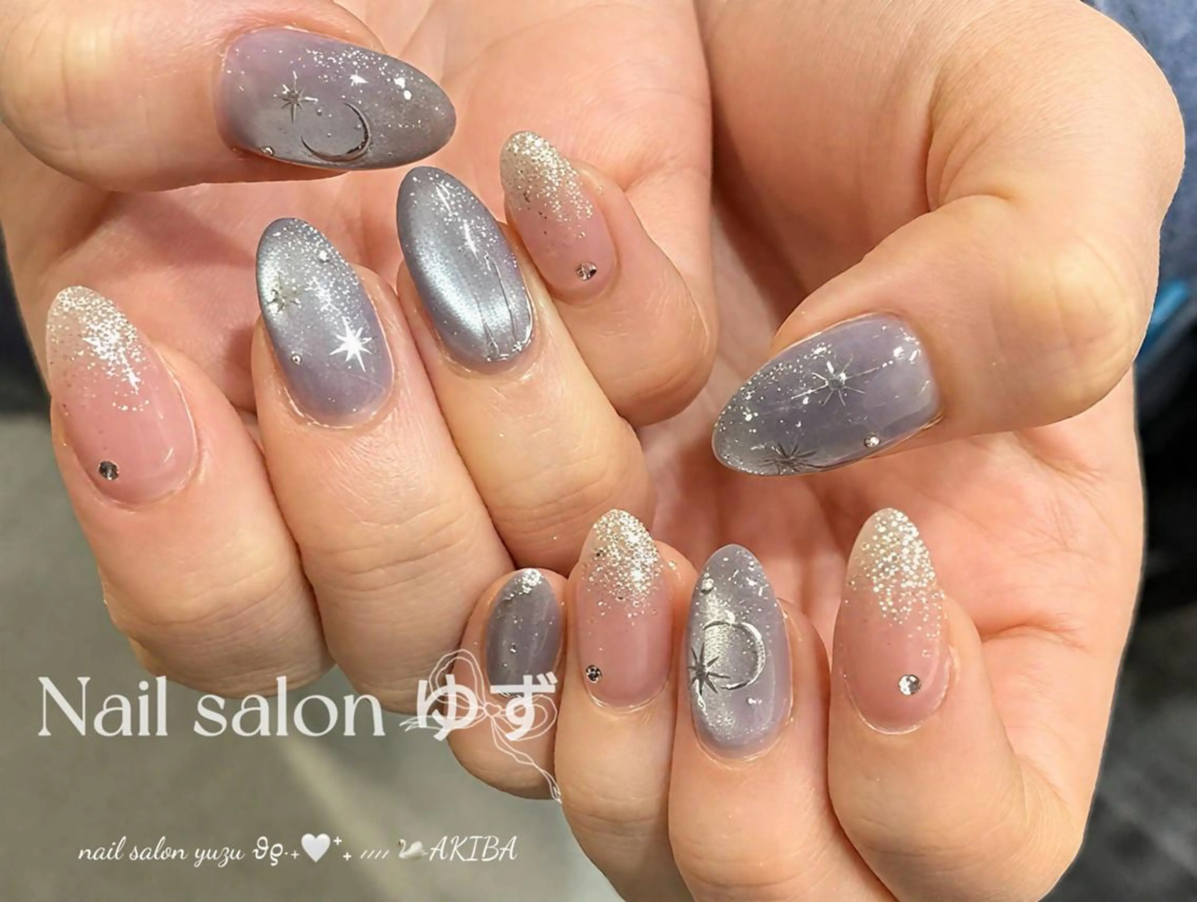 ネイル ハンドネイル MAKI💚💚💚 秋葉原.のネイルデザイン