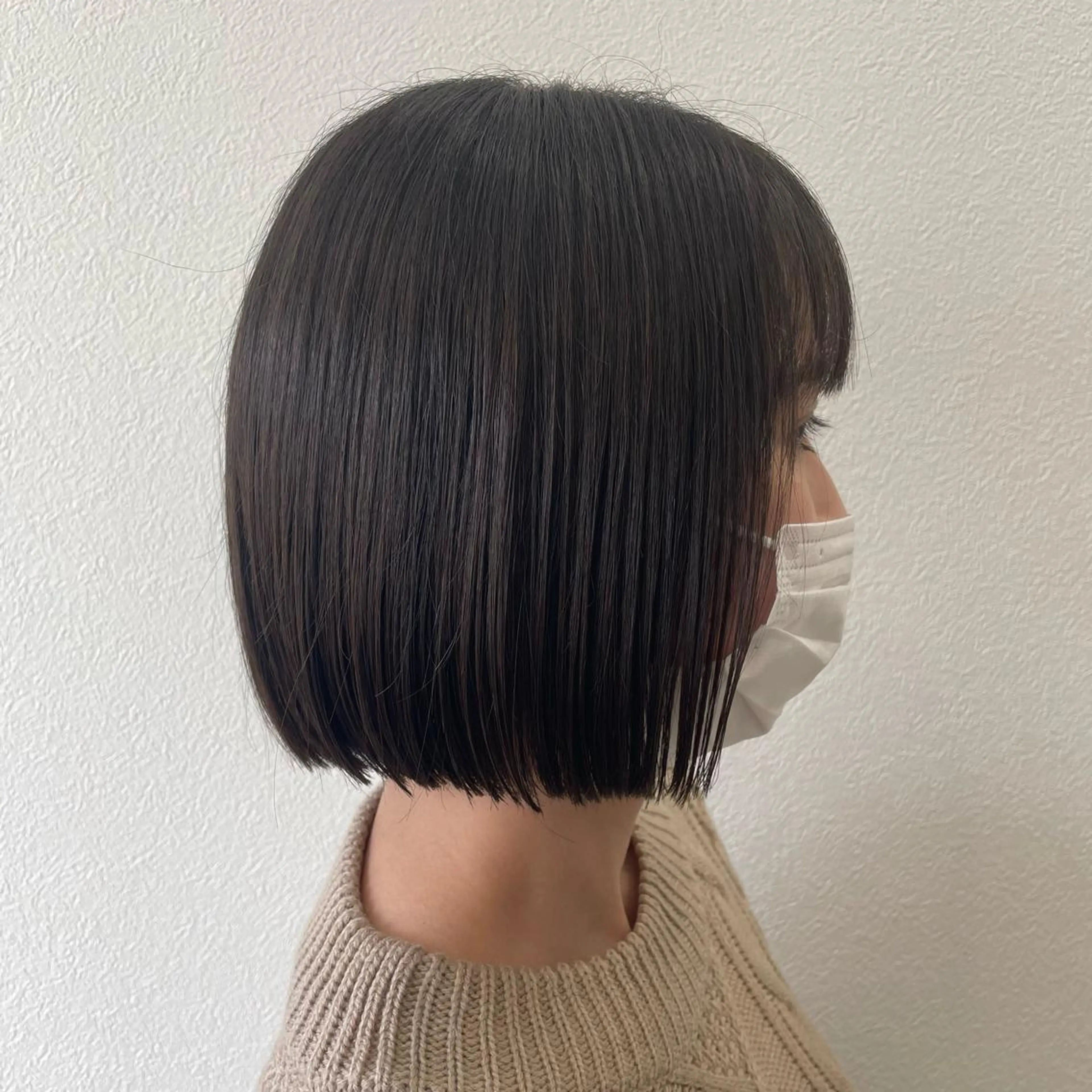 ショート カラー 切りっぱなしボブ ボブ 高槻/大学生にも人気 🥰ルービック高槻のヘアスタイル