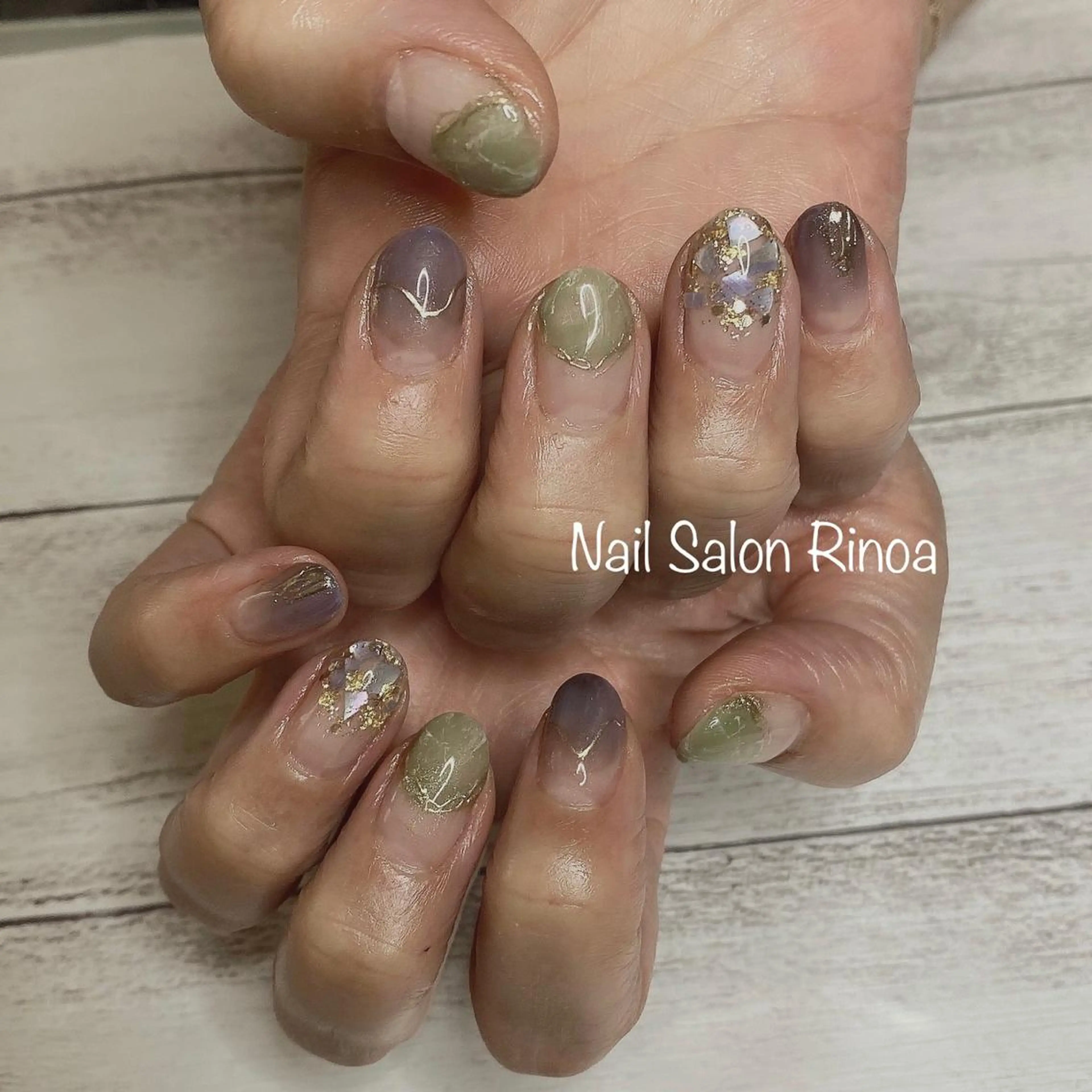 ネイル Nail Salon Rinoaのネイルデザイン