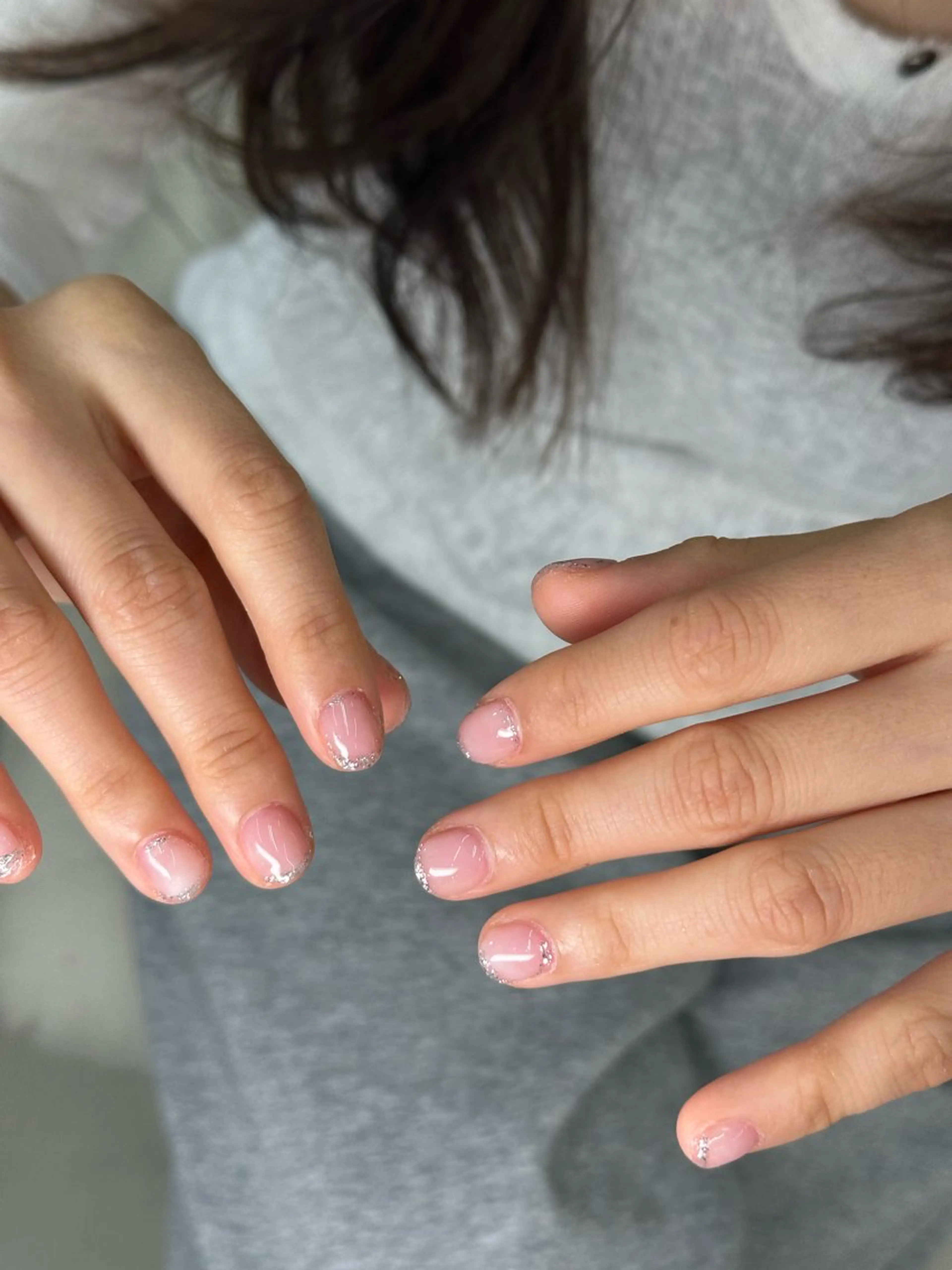 ネイル パープル 🐚 すなのネイルデザイン