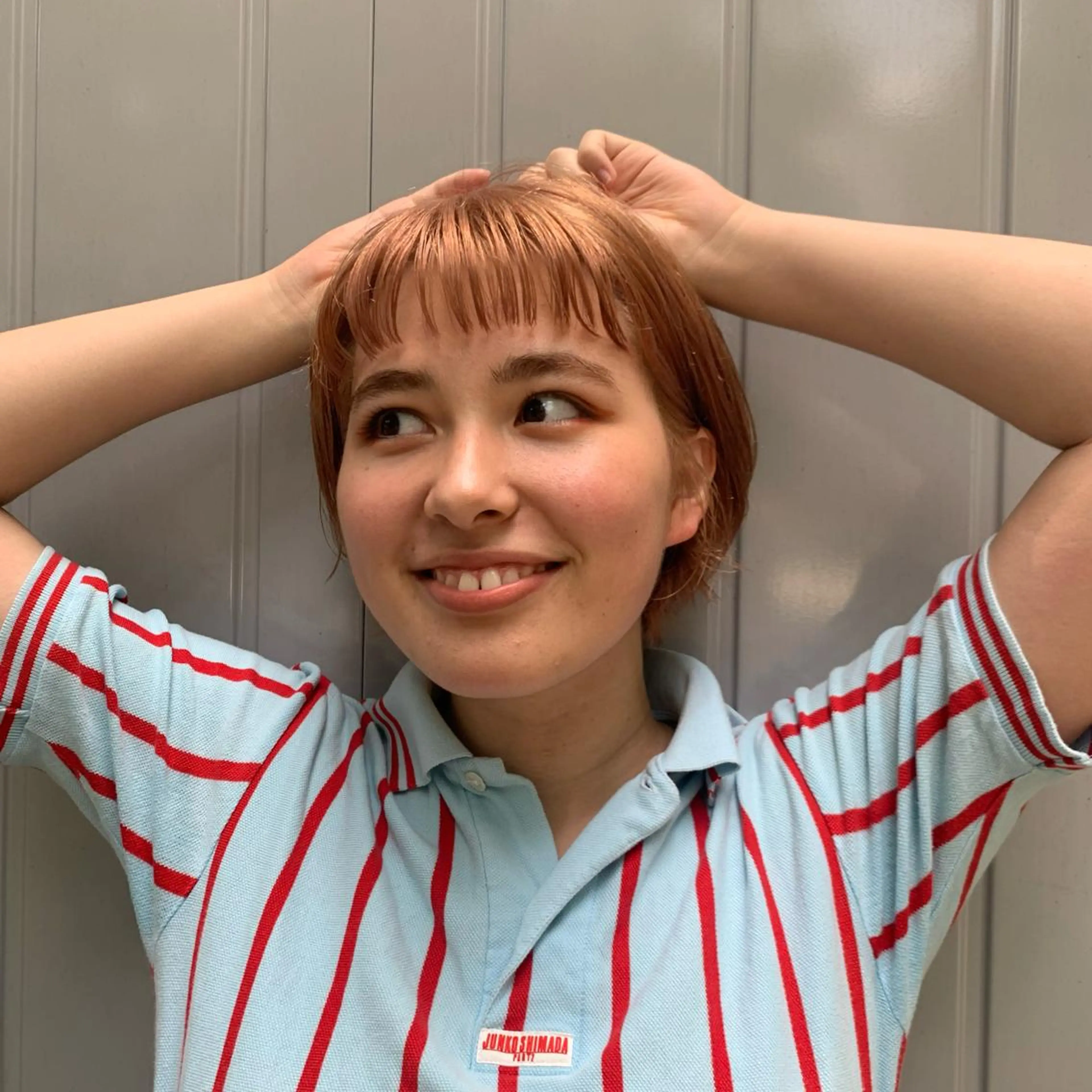 ショート カラー ヘアアレンジ 🎀オイダイラ モモカ🎀のヘアスタイル