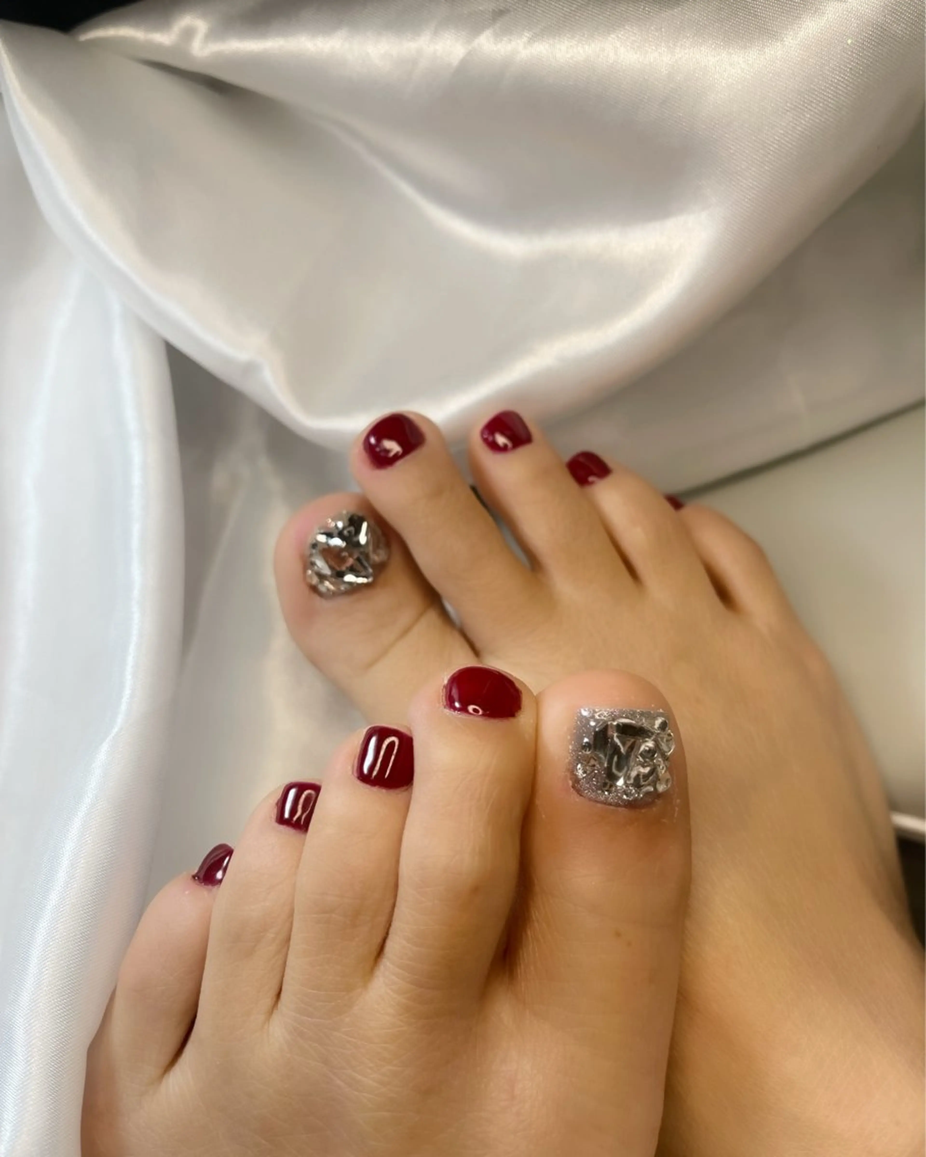 ネイル ハイネイル 自宅サロンのネイルデザイン