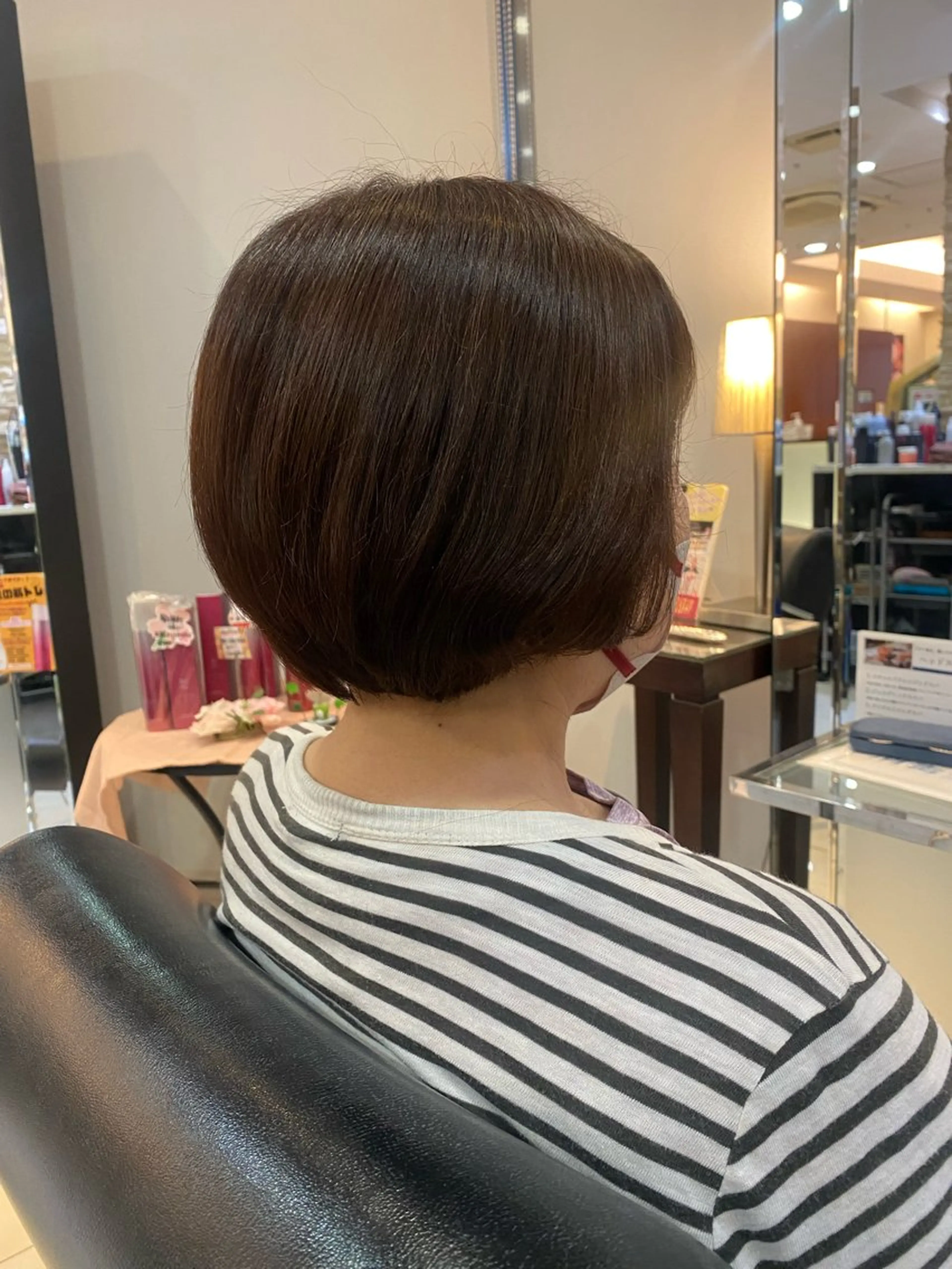 ショート 荻野 早紀のヘアスタイル