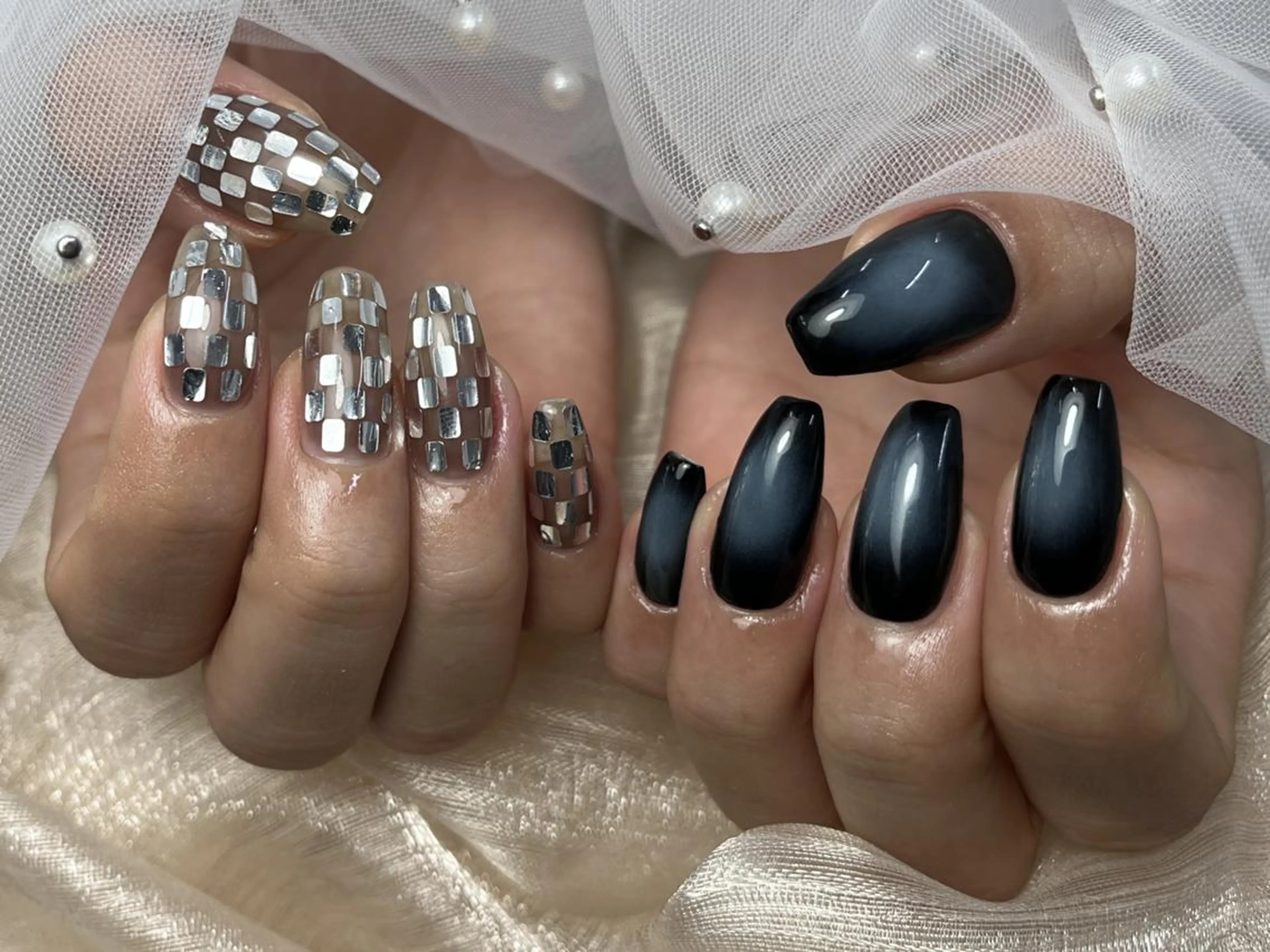 ネイル シンプルネイル ハンドネイル ToliyDeliy Nail Salonのネイルデザイン