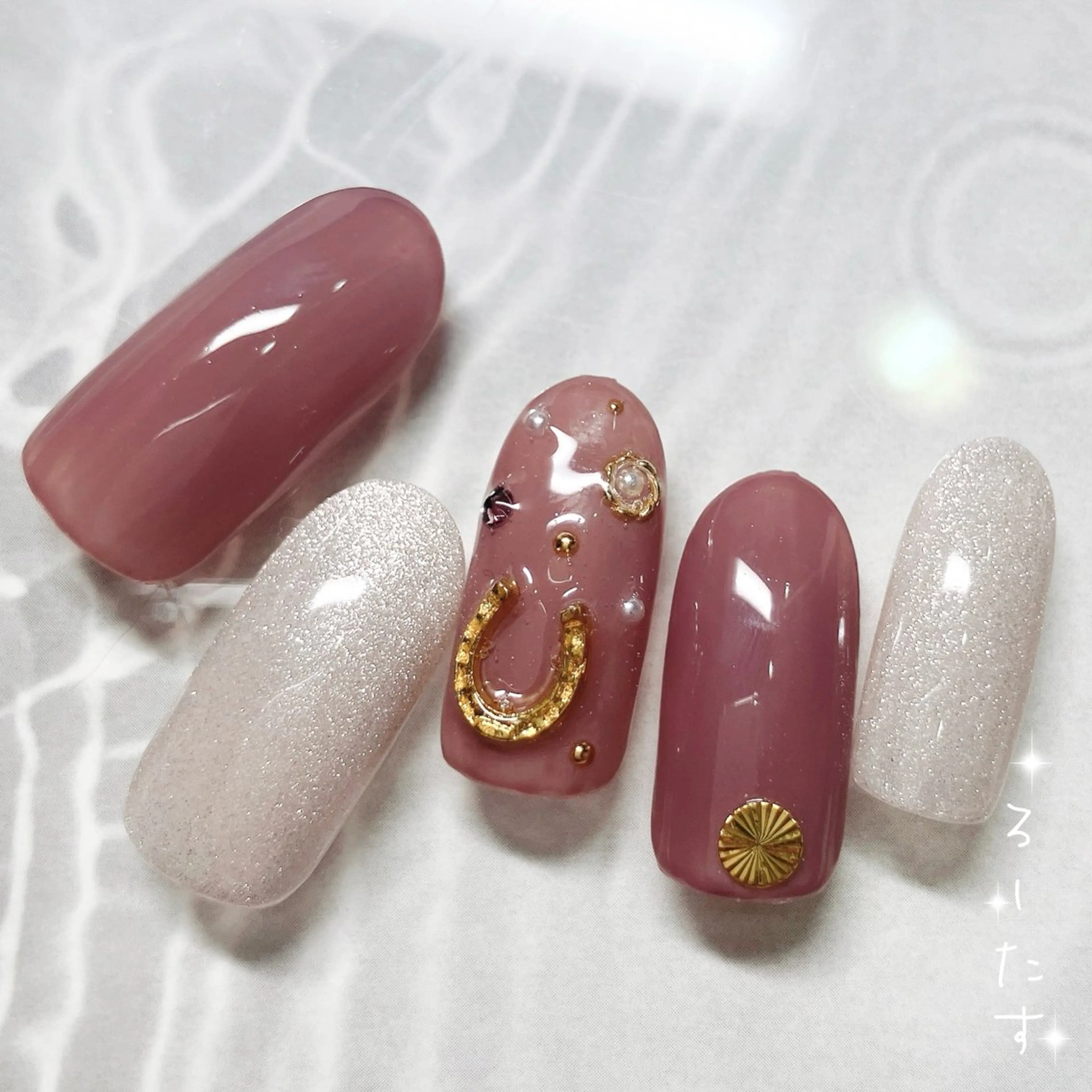 ネイル ハンドネイル マオジェル導入サロン ♡ろーたすのネイルデザイン