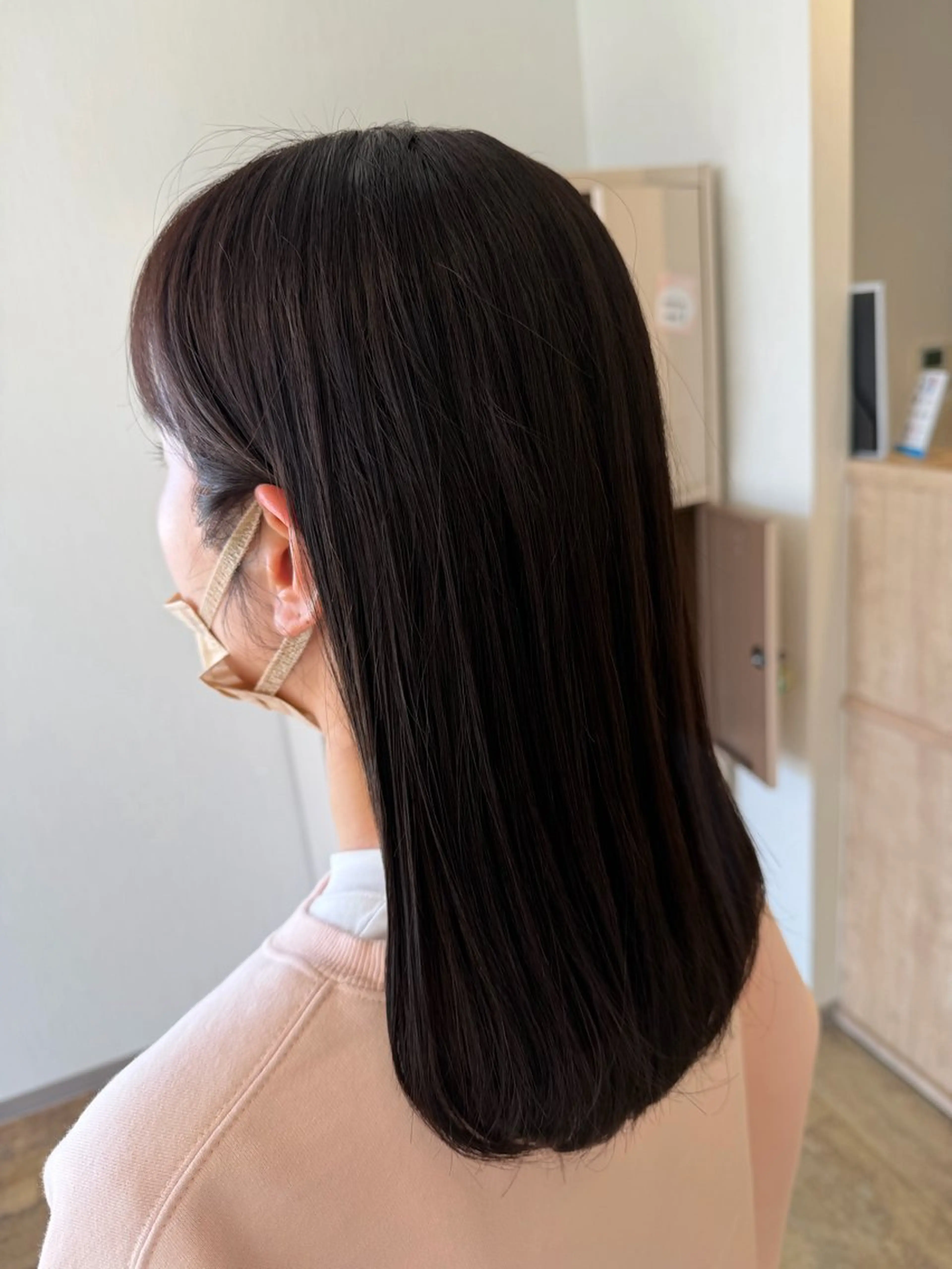 セミロング ヘアカラー カラーモデル募集中✨ MIKUのヘアスタイル