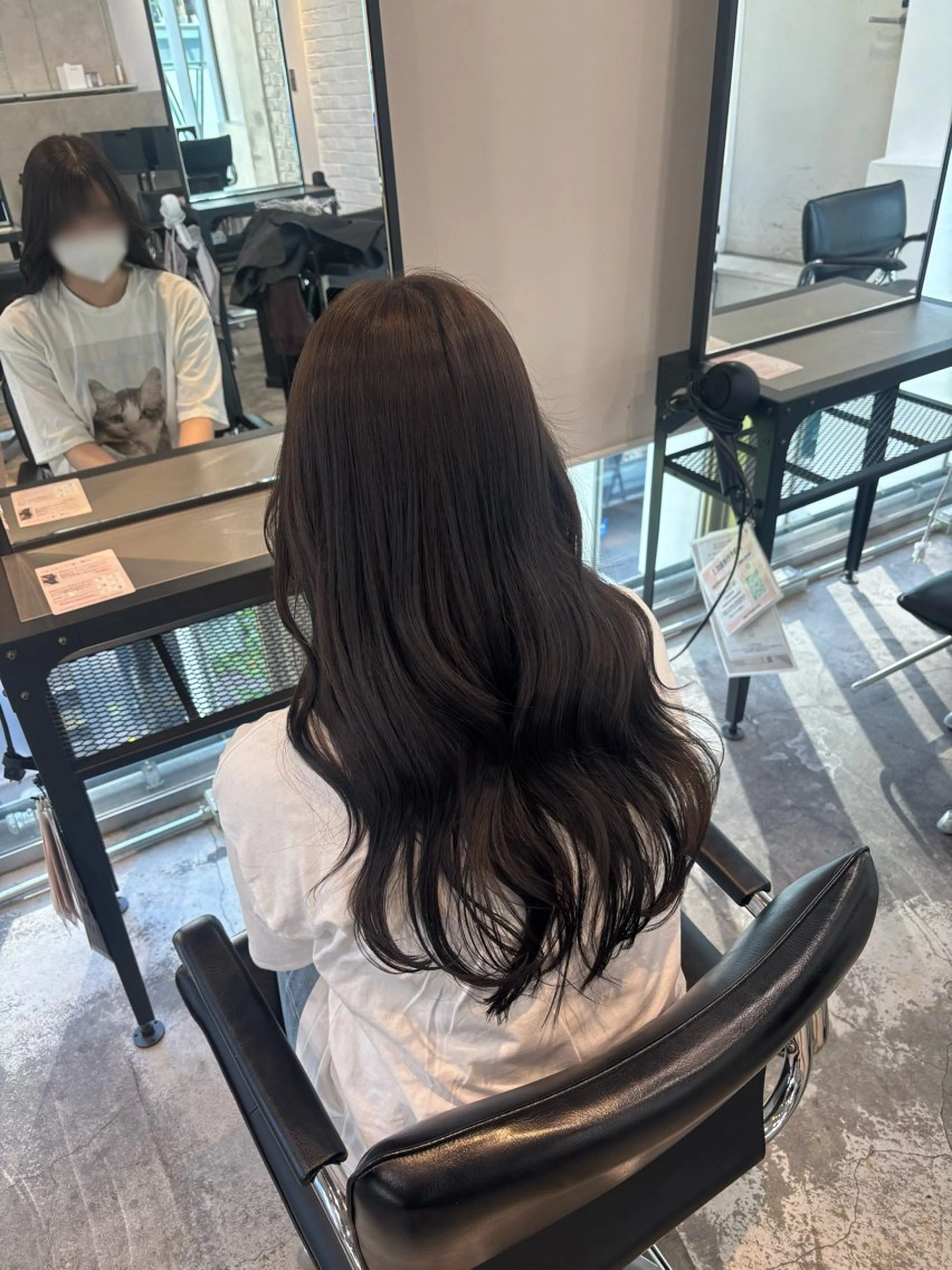 ロング カラー 透明感カラー レイヤー sala 推しカラー職人🎀のヘアスタイル