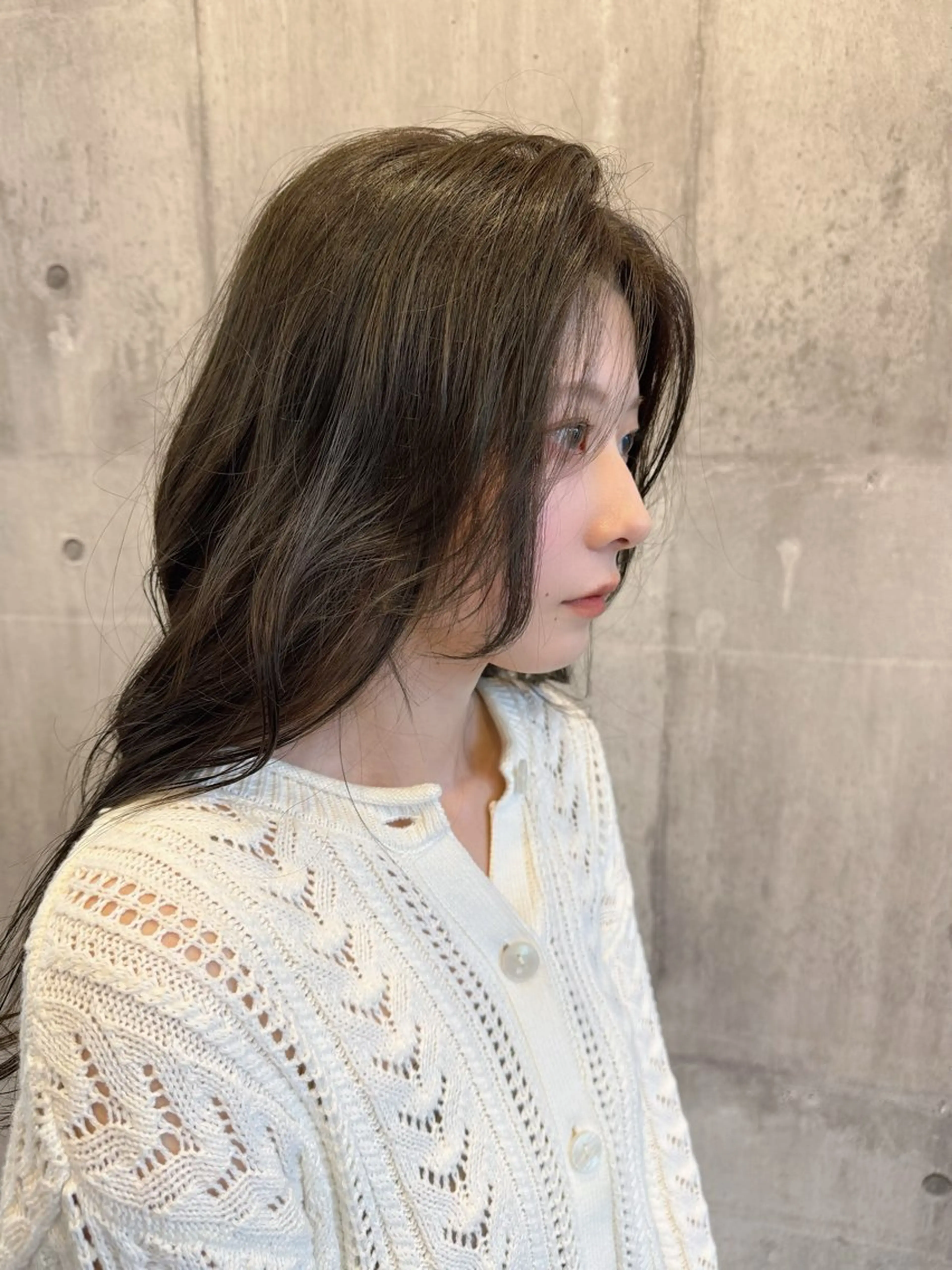 ロング ケアカラー yuimarl切田 はじめ✨のヘアスタイル