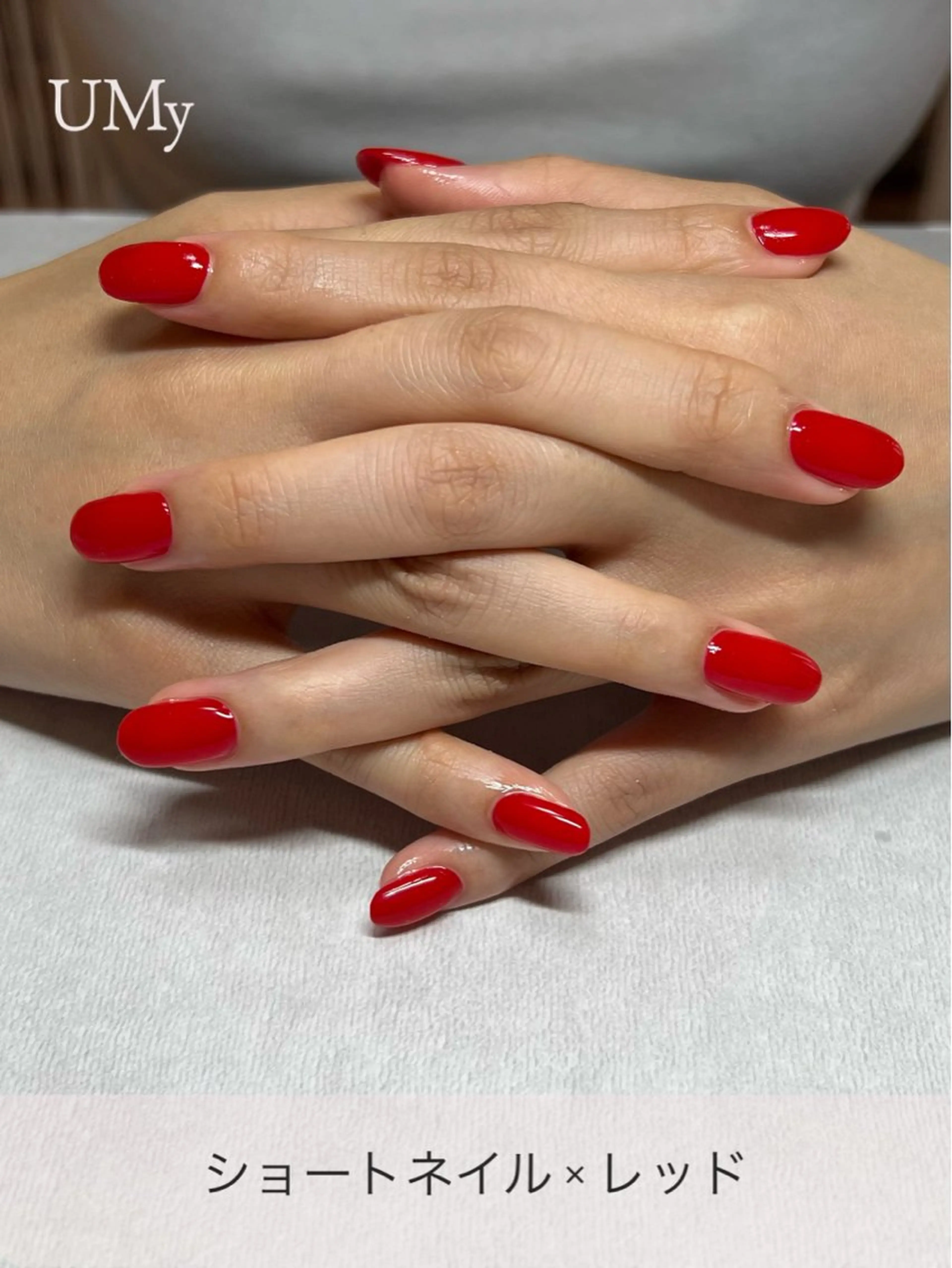 ネイル ワンカラーネイル ハンドネイル 守谷ネイル ◆UMy◆のネイルデザイン