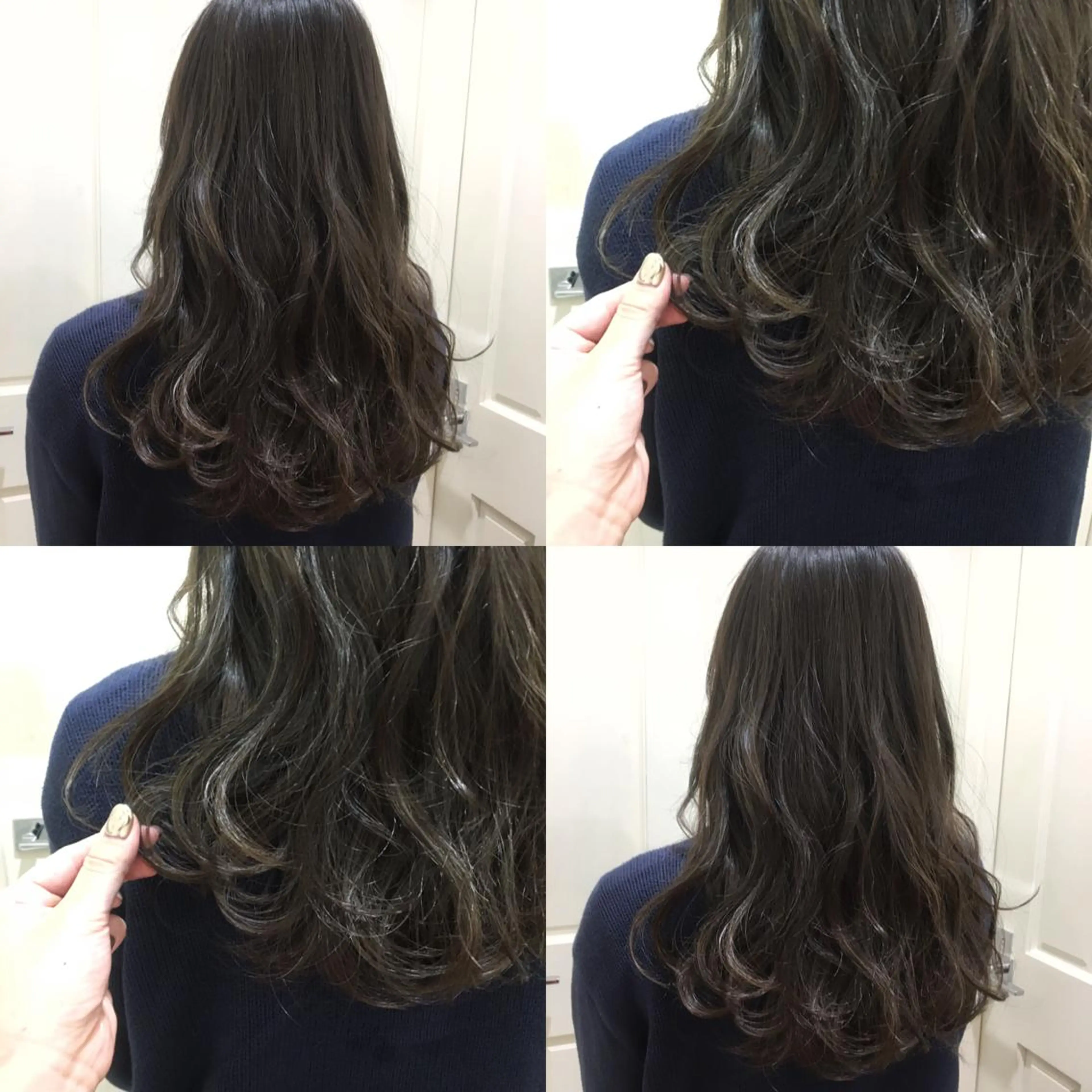 ロング カラー パーマ ヘアアレンジ メンズ 代表🎀 ふわモテ愛 され髪🩷yumiのヘアスタイル