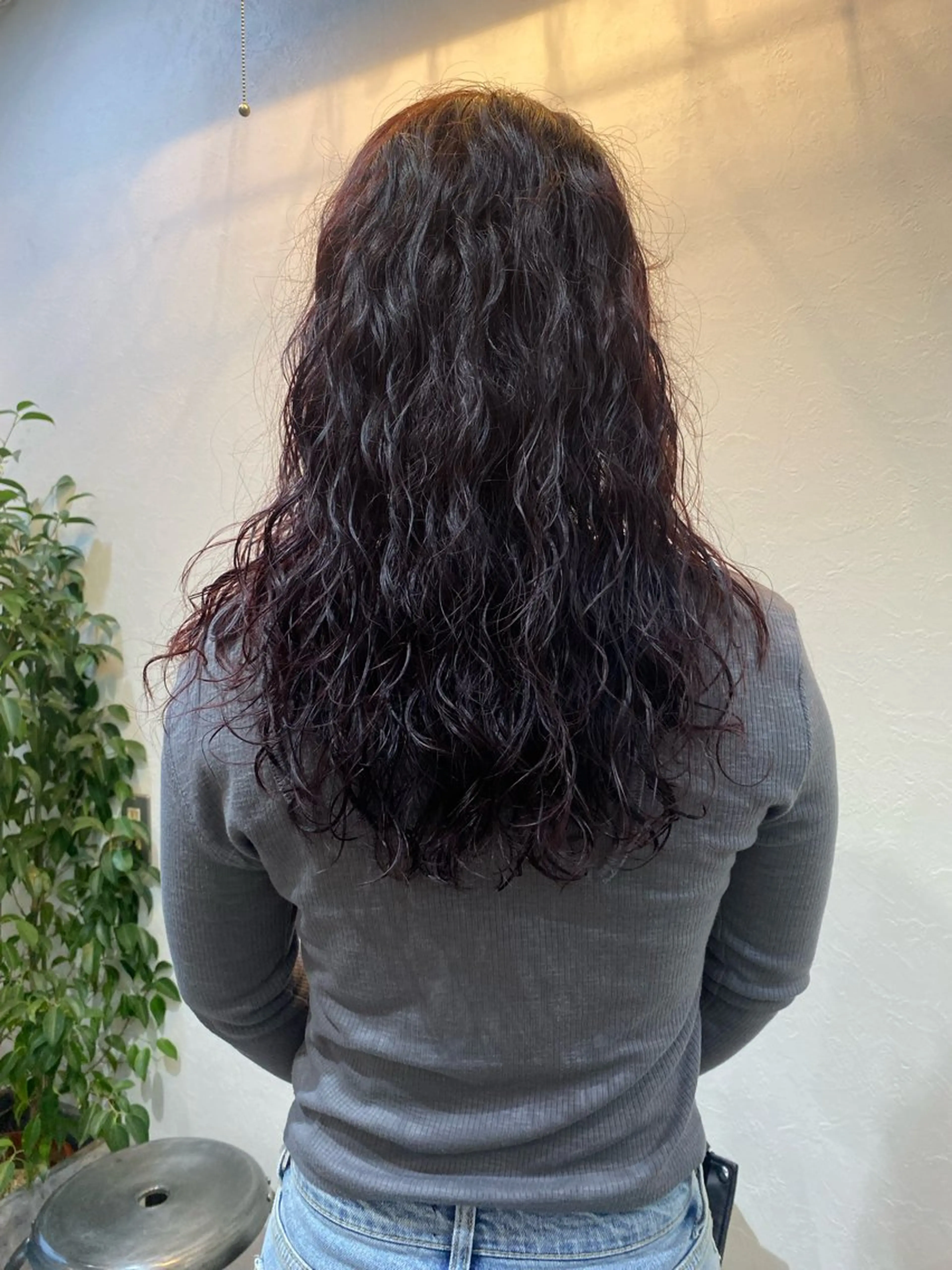 セミロング カラー パーマ カット パーマ トリートメント 森貴裕/ベージュ/ パーマ/オリーブのヘアスタイル