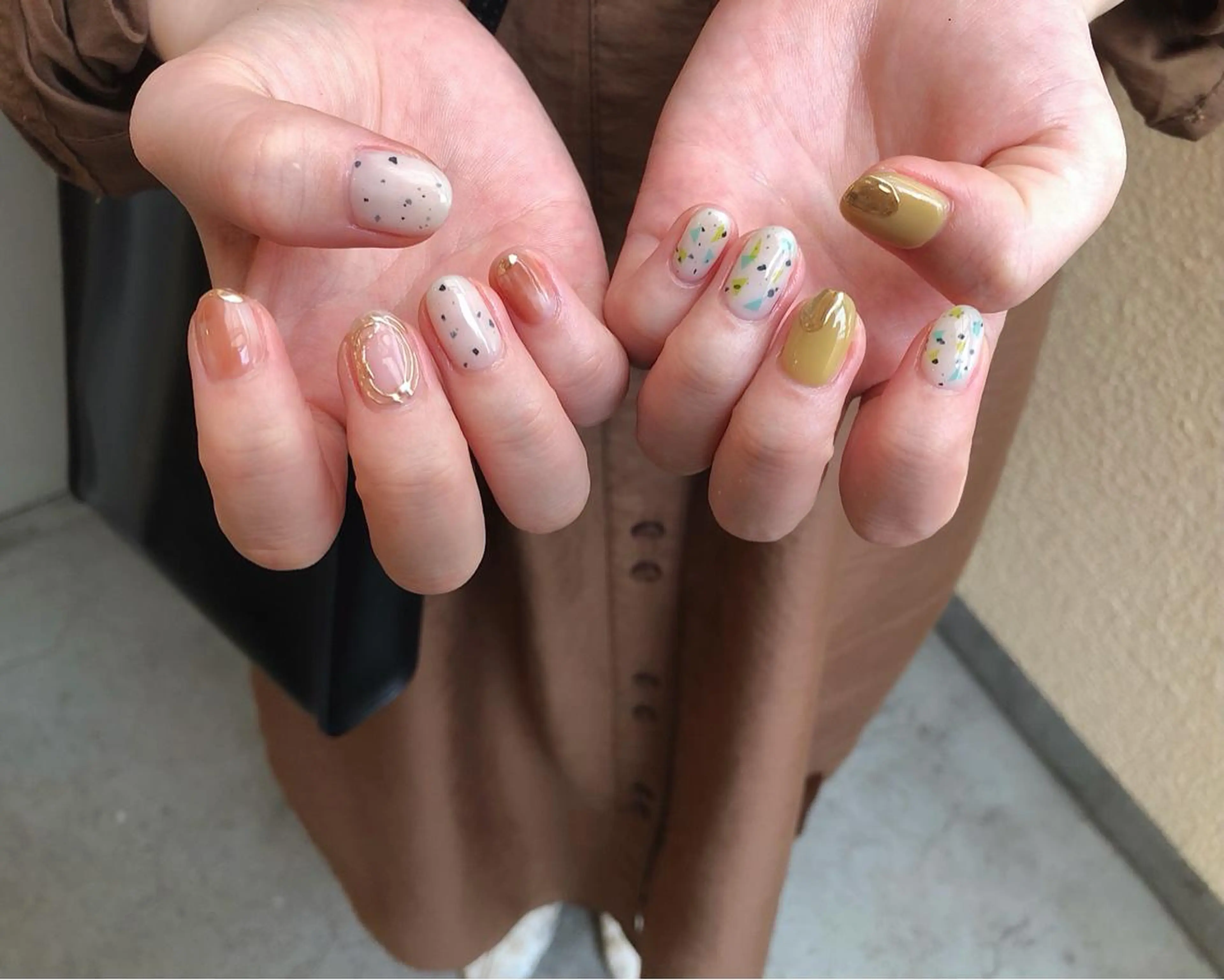 ネイル ニュアンスネイル saki_ nail heronのネイルデザイン