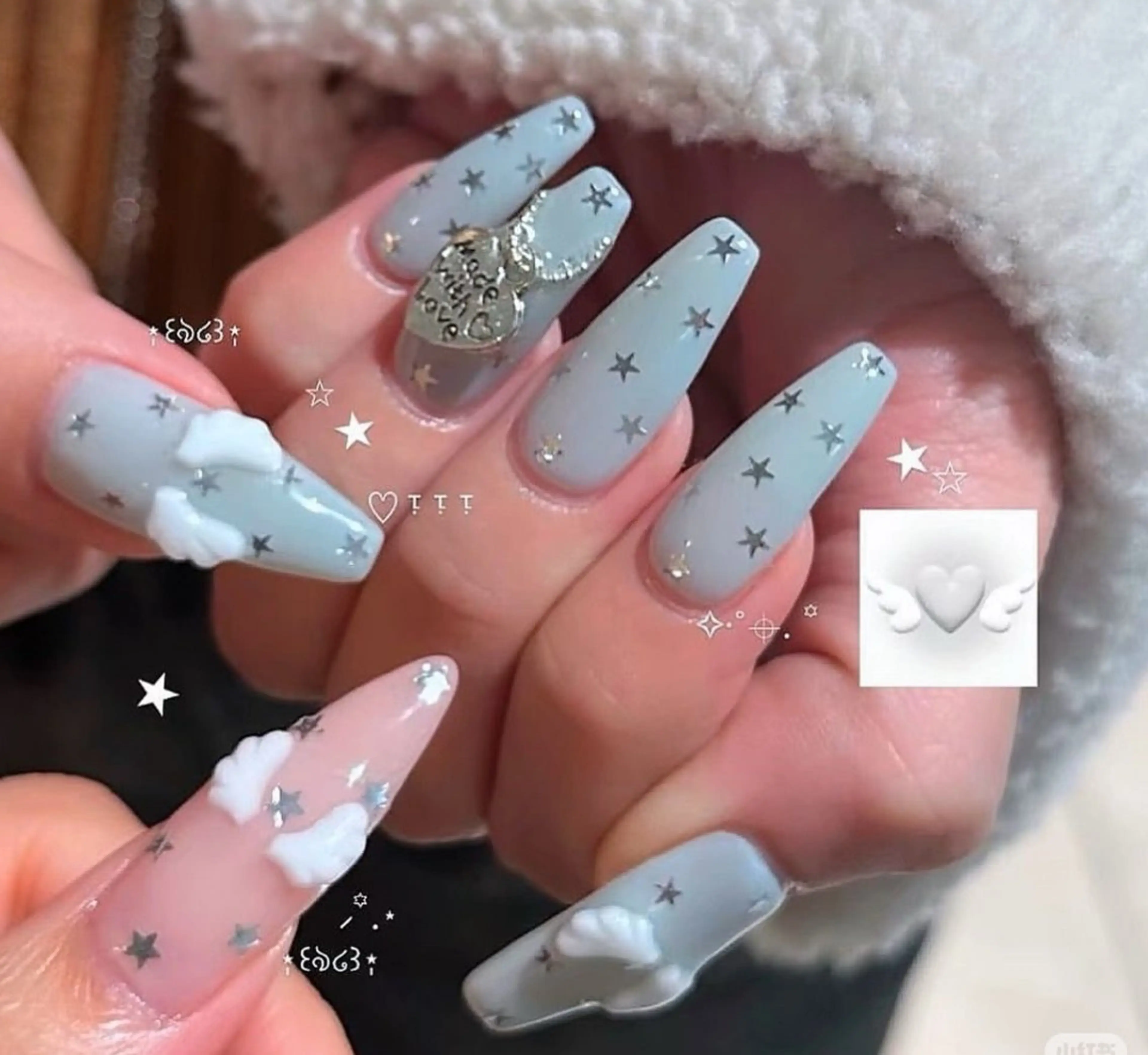 ネイル フレンチネイル グラデーション 韓国ネイル マグネットネイル シンプルネイル ハンドネイル CoMo Nailのネイルデザイン