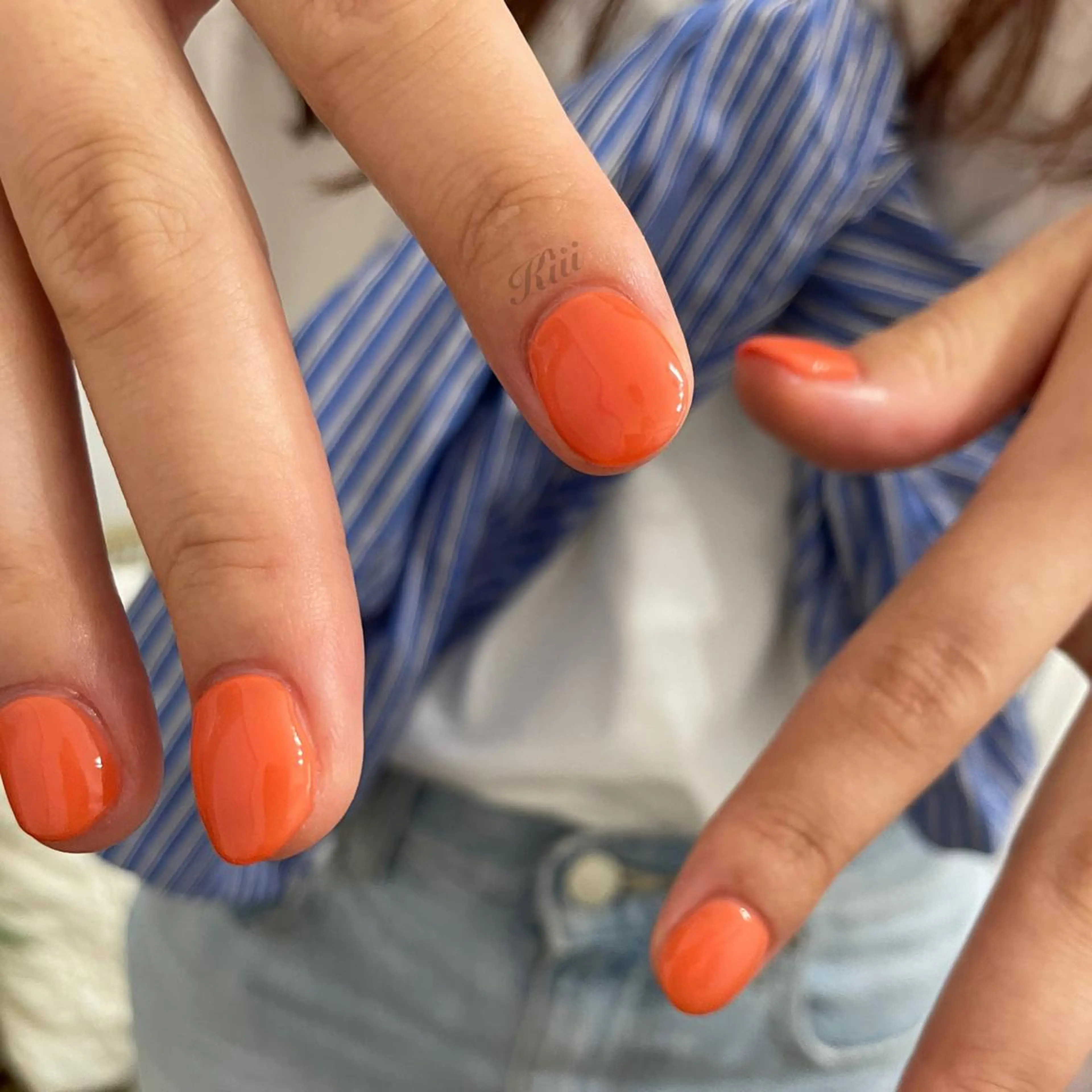 ネイル ハンドネイル フットネイル kiii.__ ✴︎*のネイルデザイン