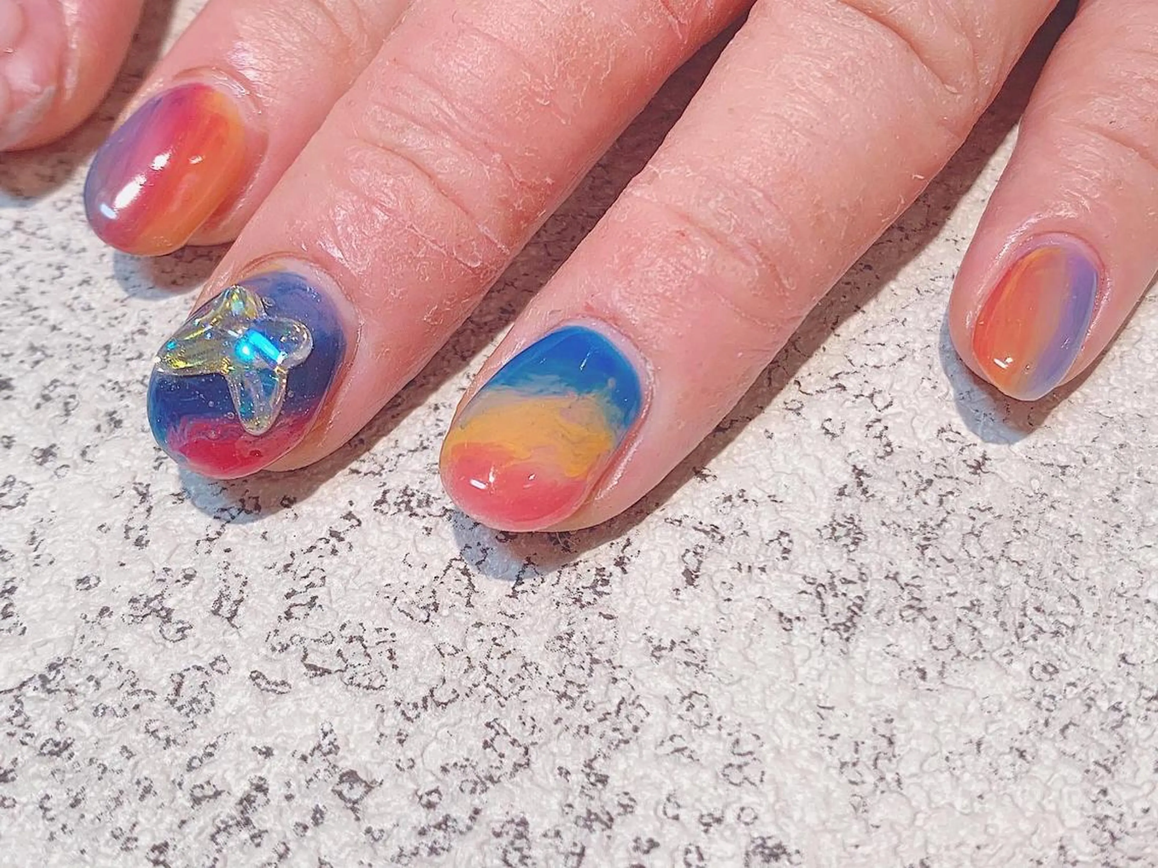 ネイル ハンドネイル LUKE所属・もとまつ さちこのネイルデザイン