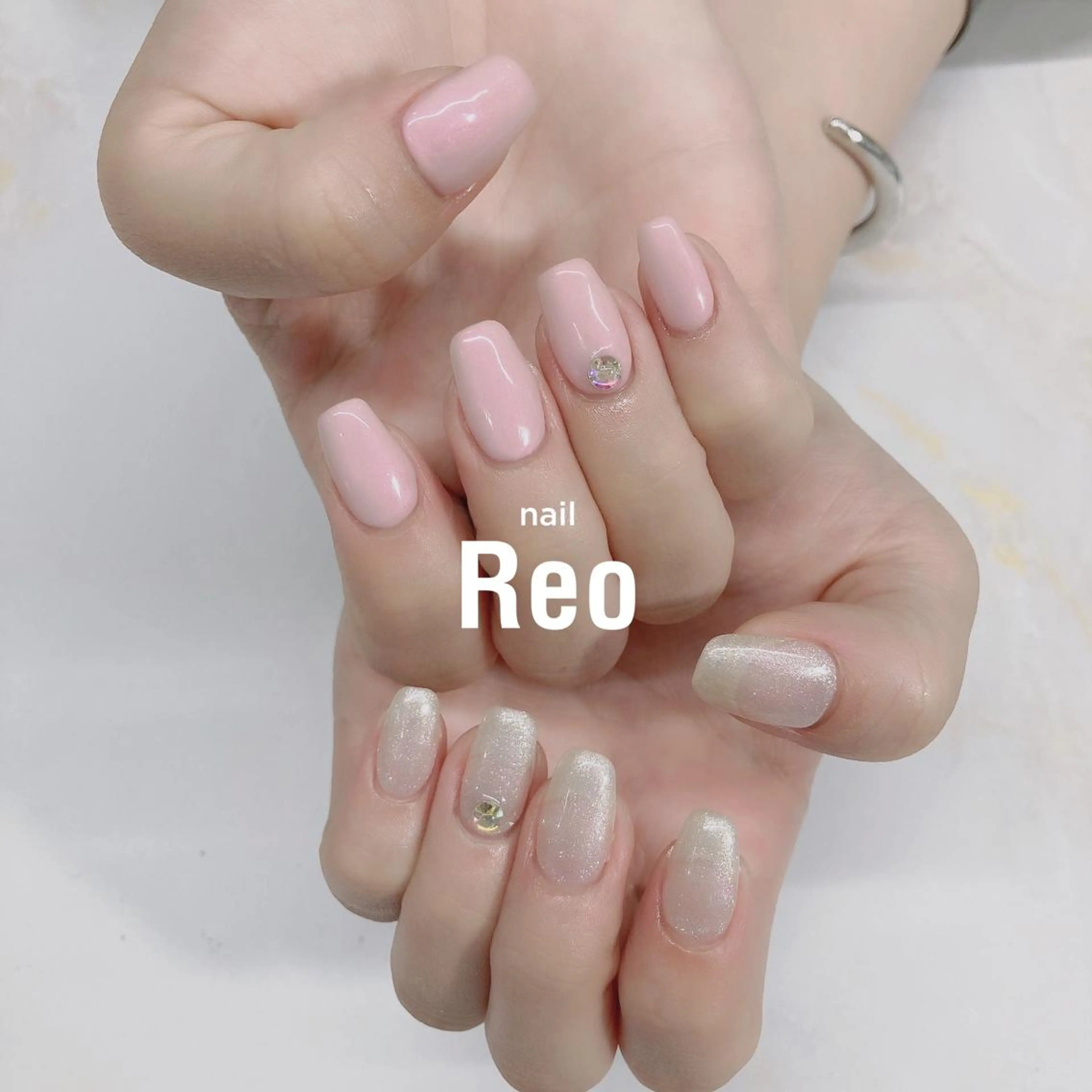ミディアム ネイル Reonail 💕Kana💕のネイルデザイン