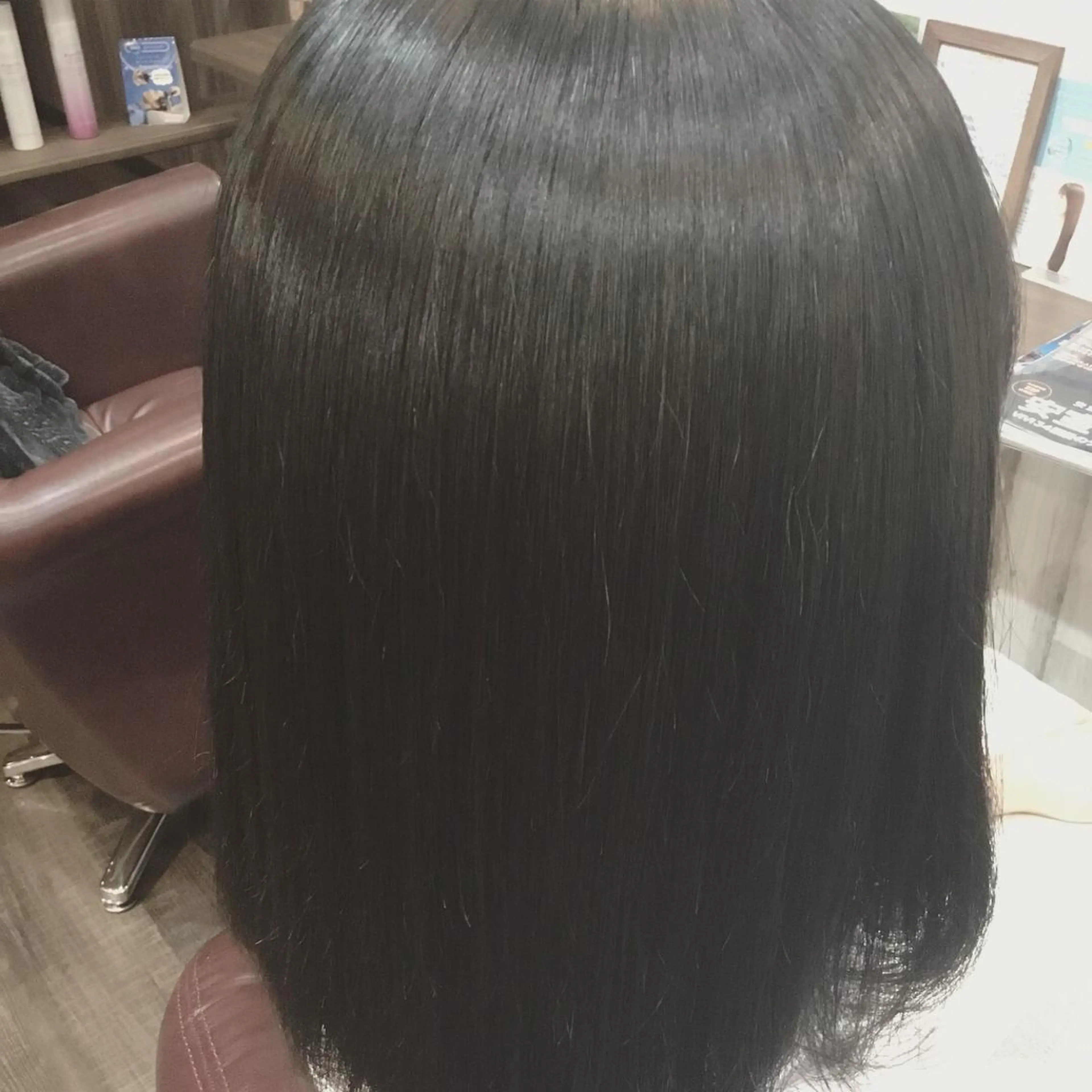 ミディアム カラー 金崎 新吾のヘアスタイル