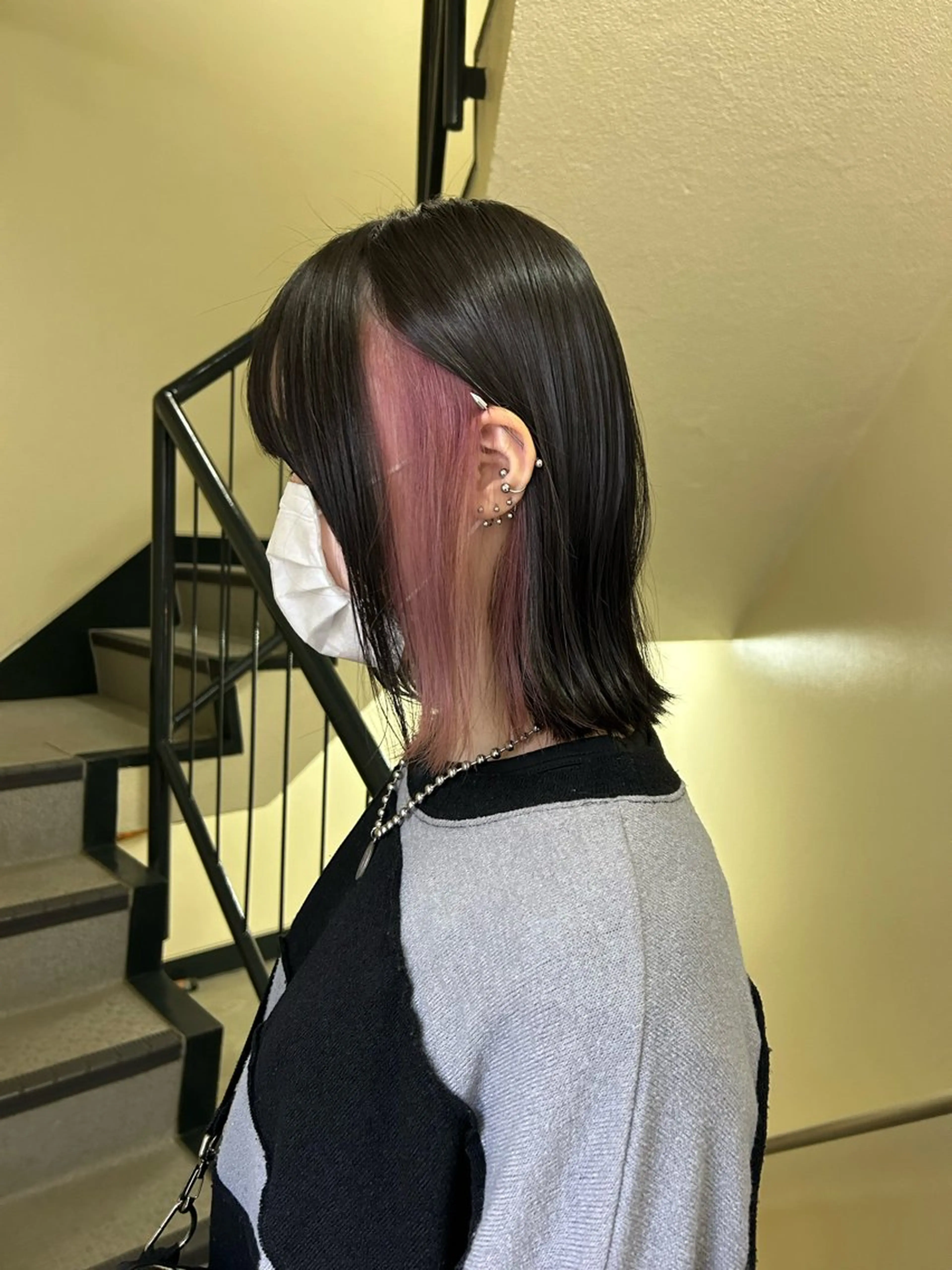 ミディアム カラー ☕️結【suii.】 ボブ/ヘアセット☕️のヘアスタイル