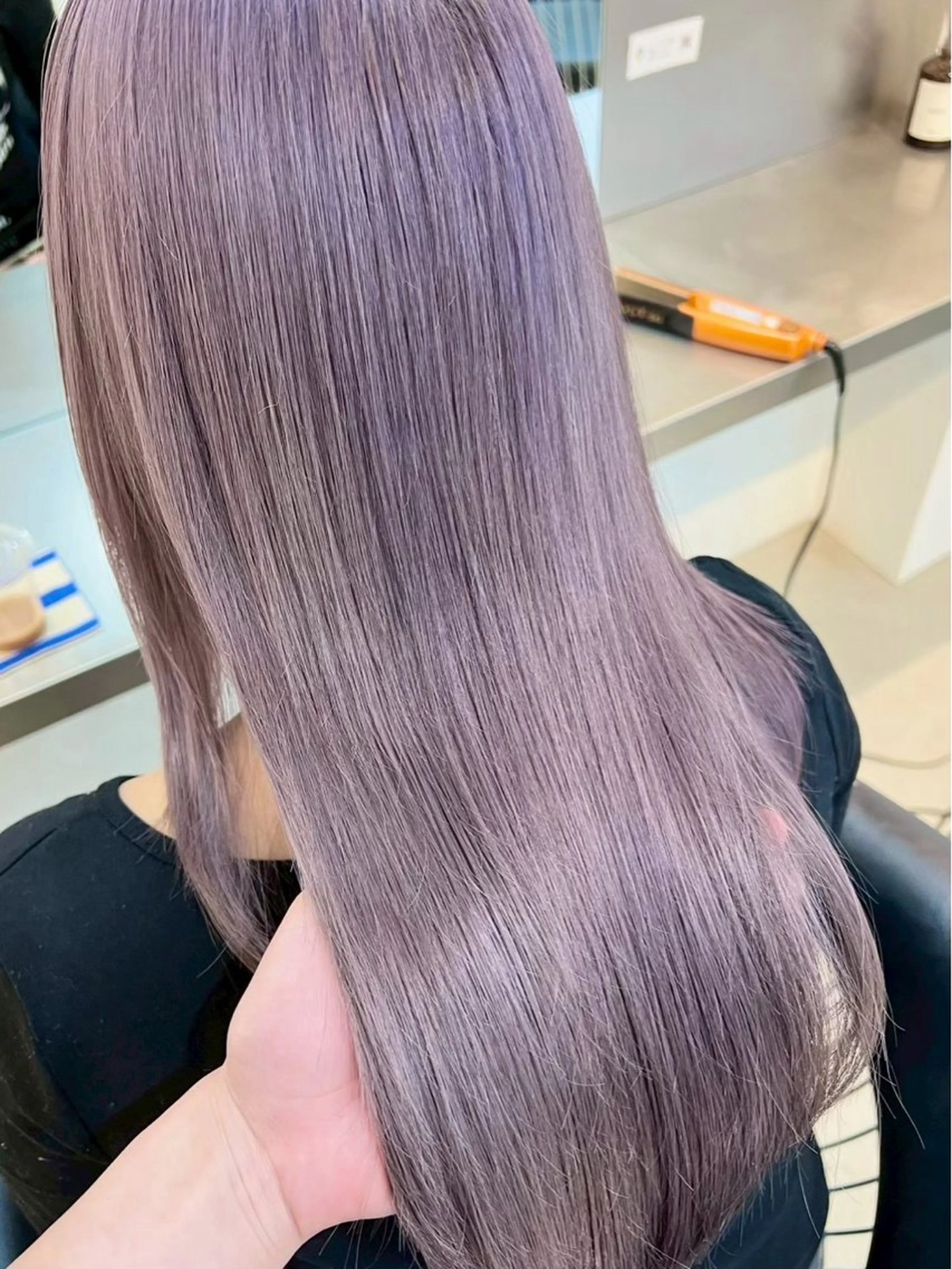 ロング カラー ヘアカラー うる艶カラー 🪐💫serenaのヘアスタイル