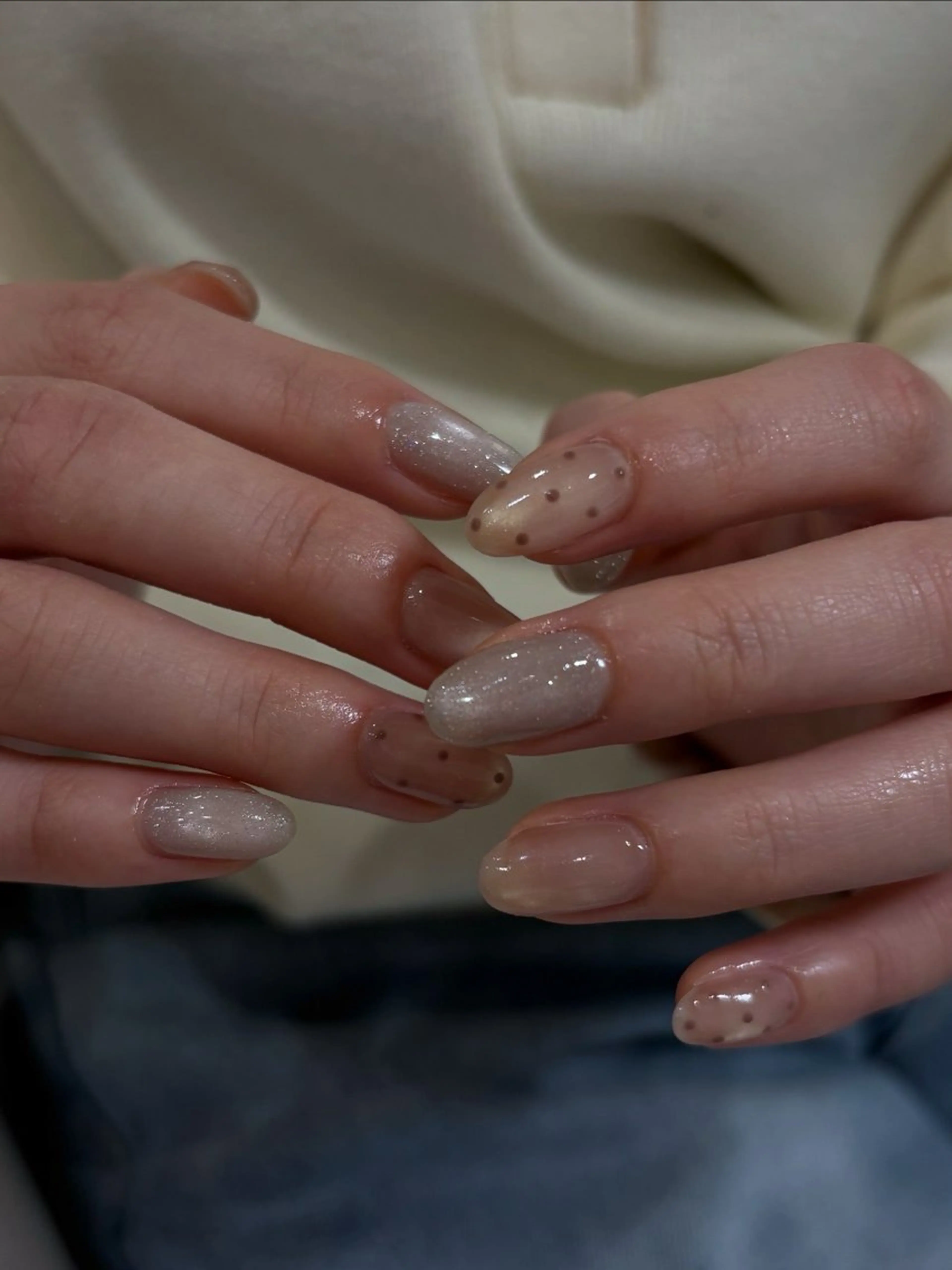 ネイル マグネットネイル ハンドネイル 【 Lea's 】 kaedeのネイルデザイン