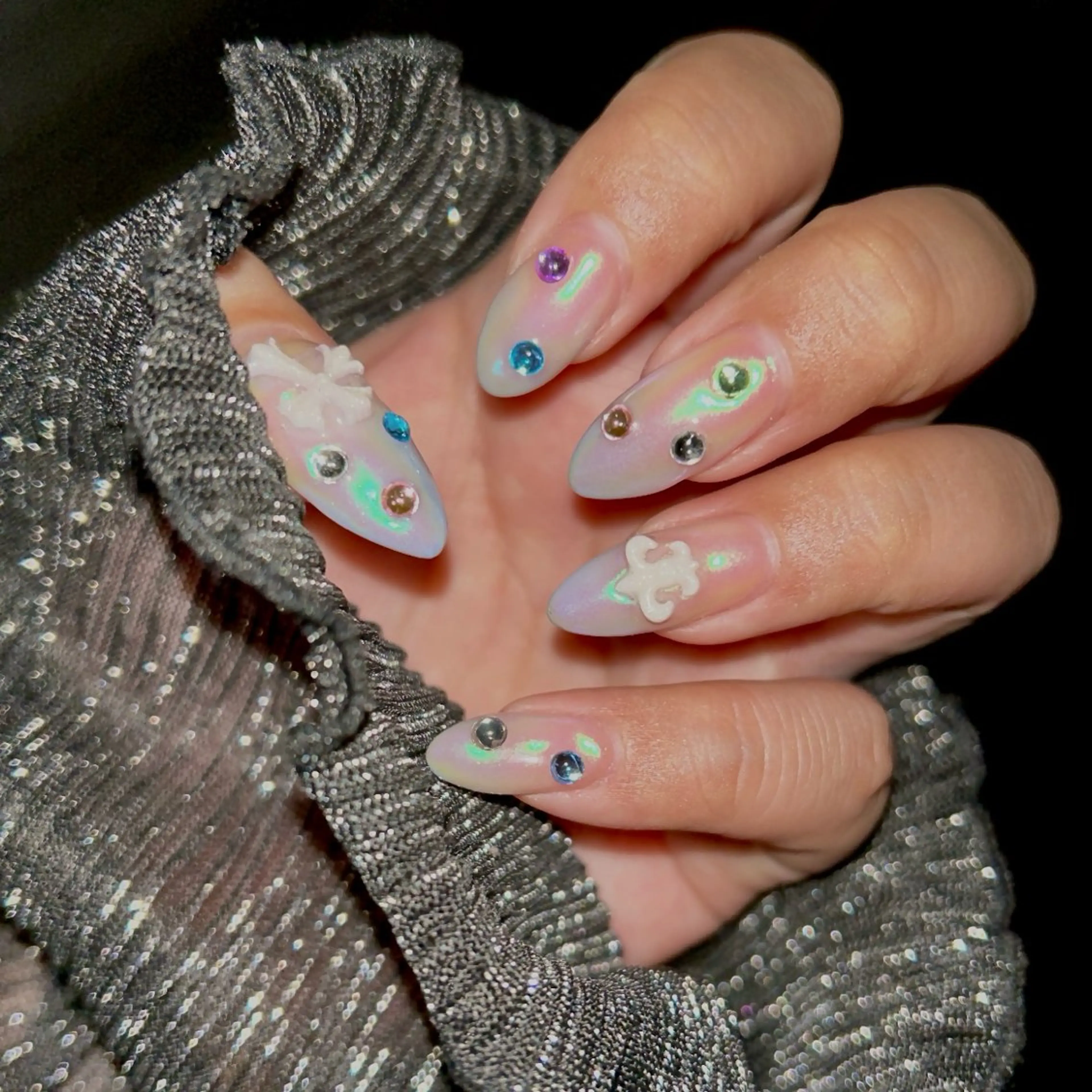 ネイル ハンドネイル AIushe平井店 ななみのネイルデザイン