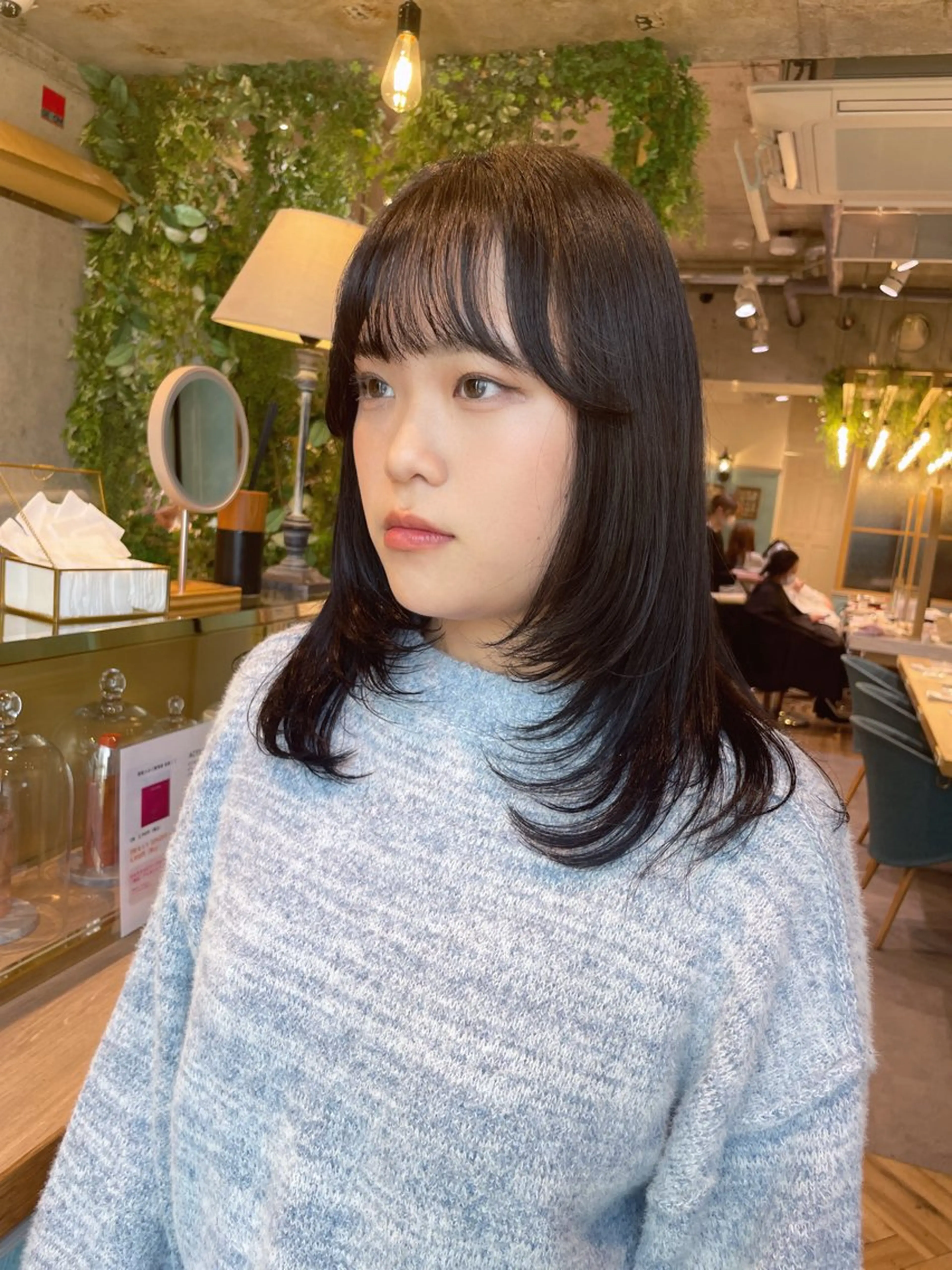 🩷ミニモ学割🩷【U24】韓国風🌈似合わせカット×高保湿ナノスチームトリートメント🫧🤍の写真