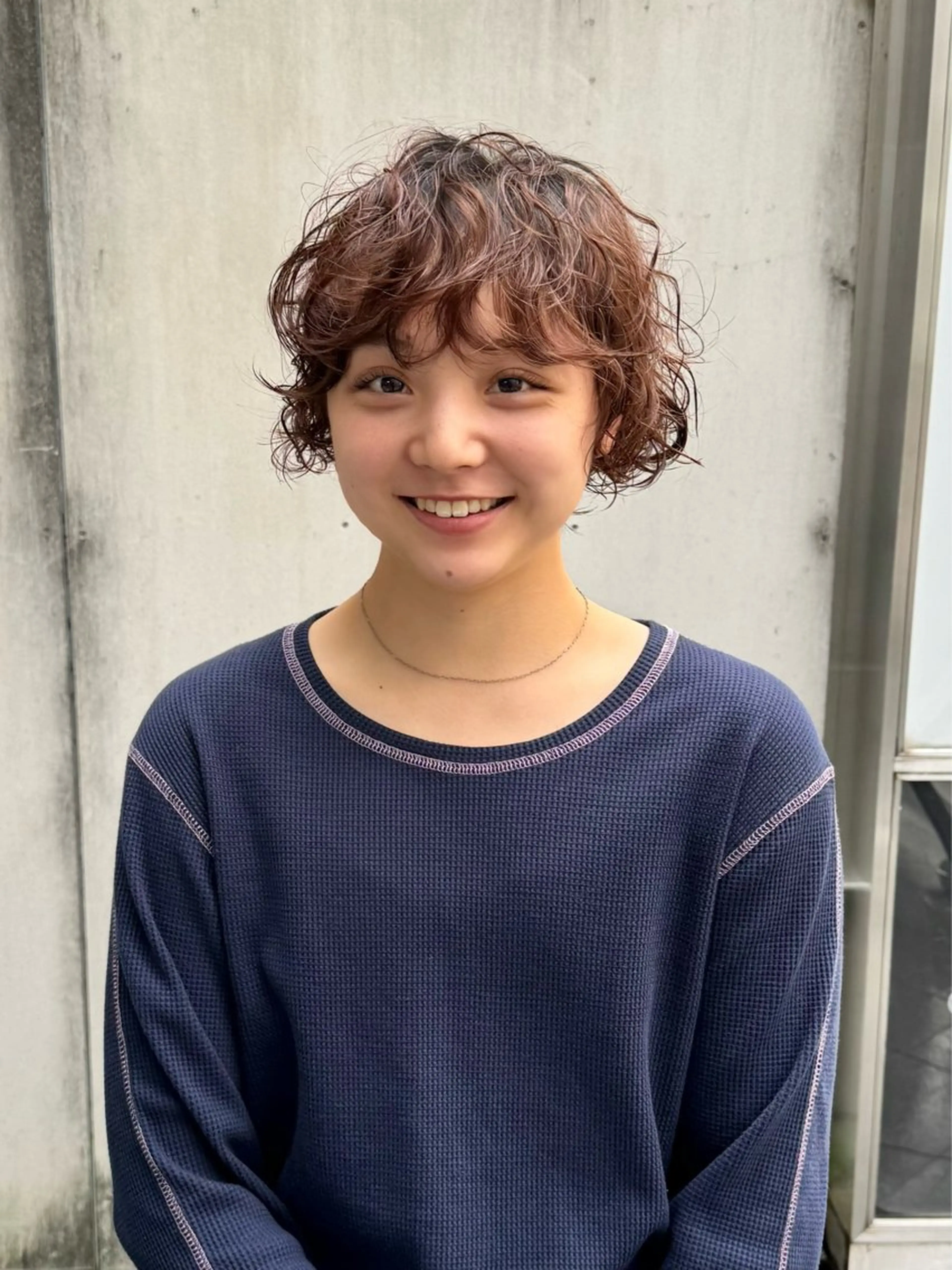 ショート パーマ ショートヘア カット パーマ トリートメント デジタルパーマ 🌀ボブ　萩原　龍のヘアスタイル