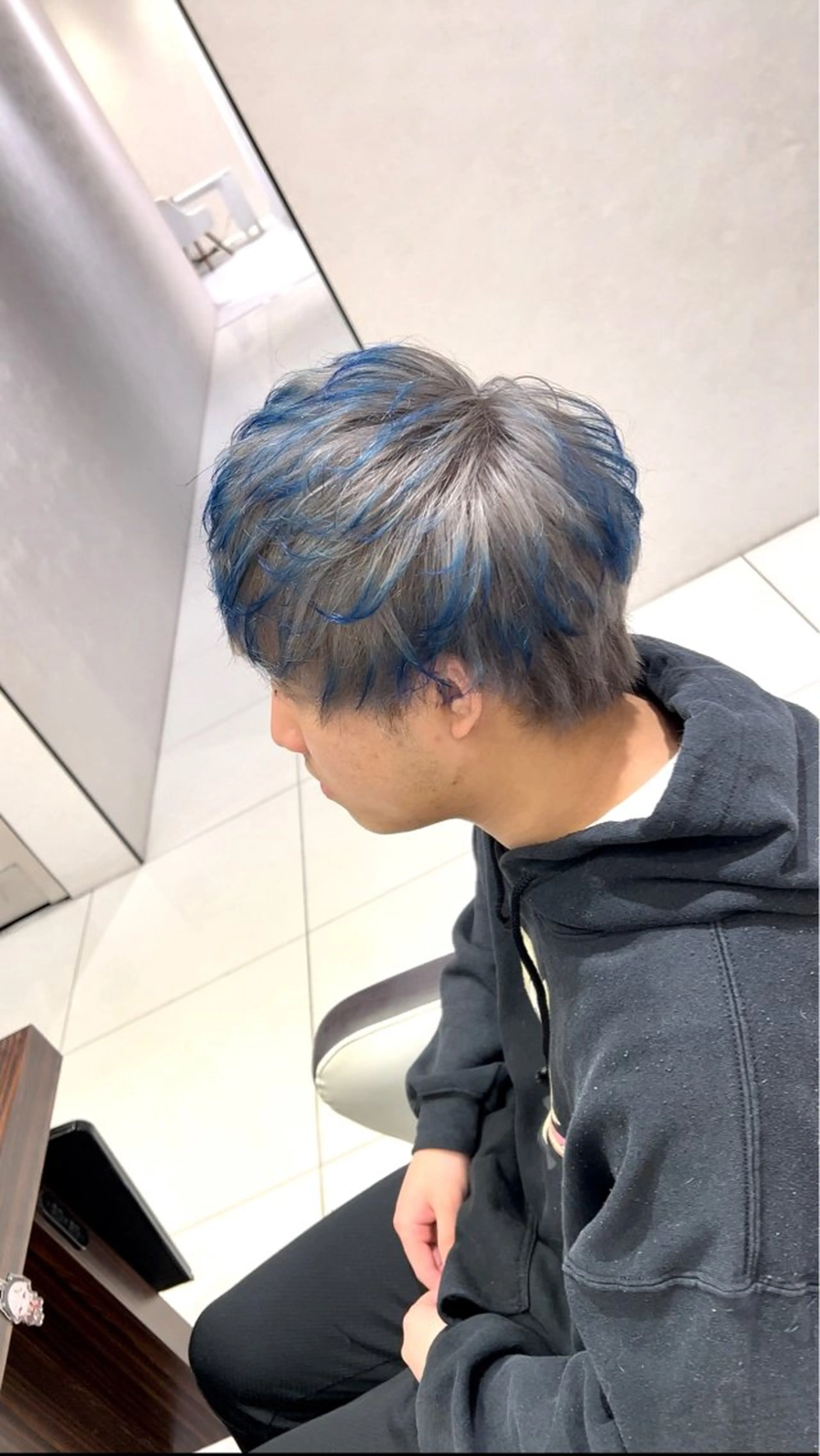 カラー デザインカラー カット ヘアカラー earth甲府昭和店 東 允のヘアスタイル