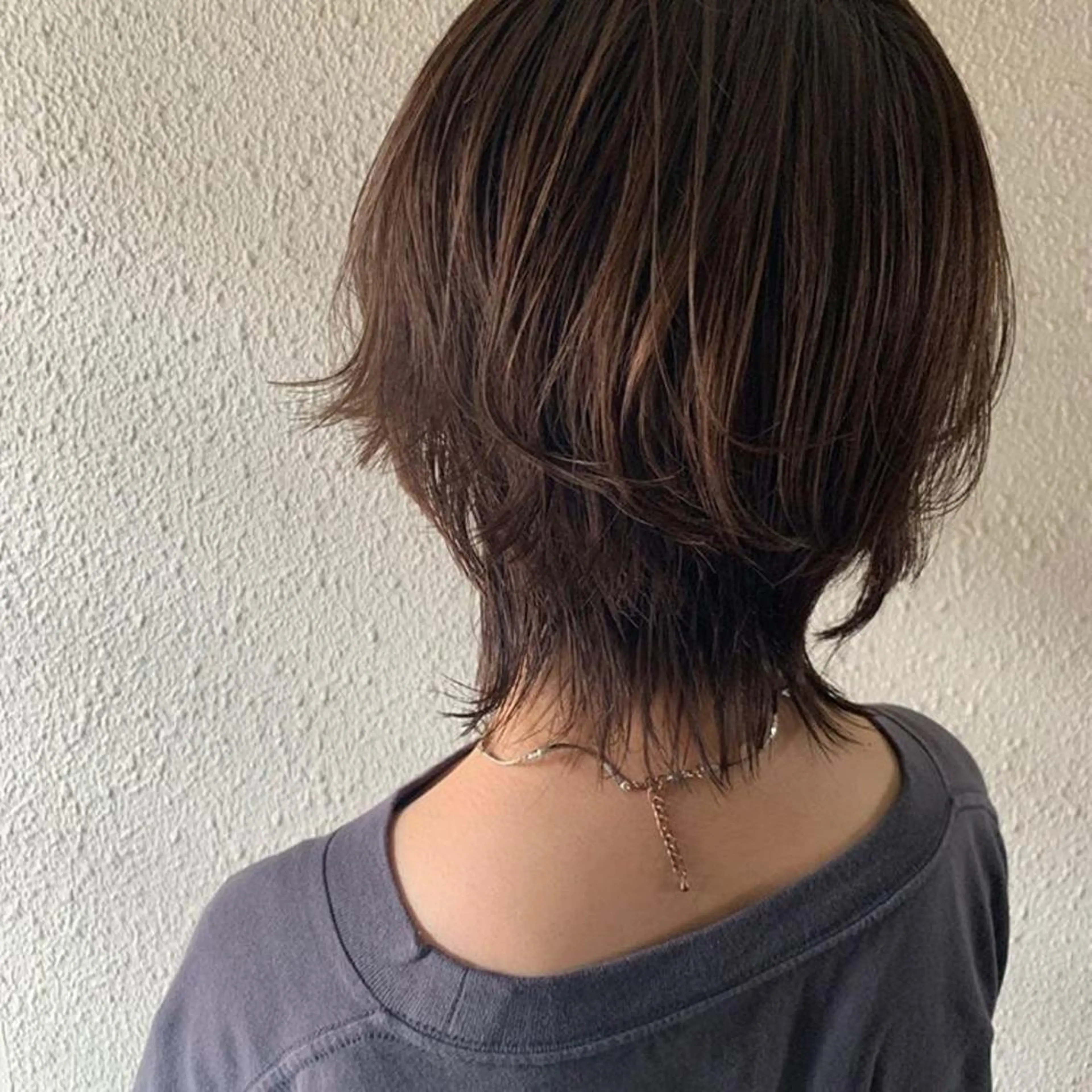 ミディアム ウルフカット chouette/ 根本優希のヘアスタイル