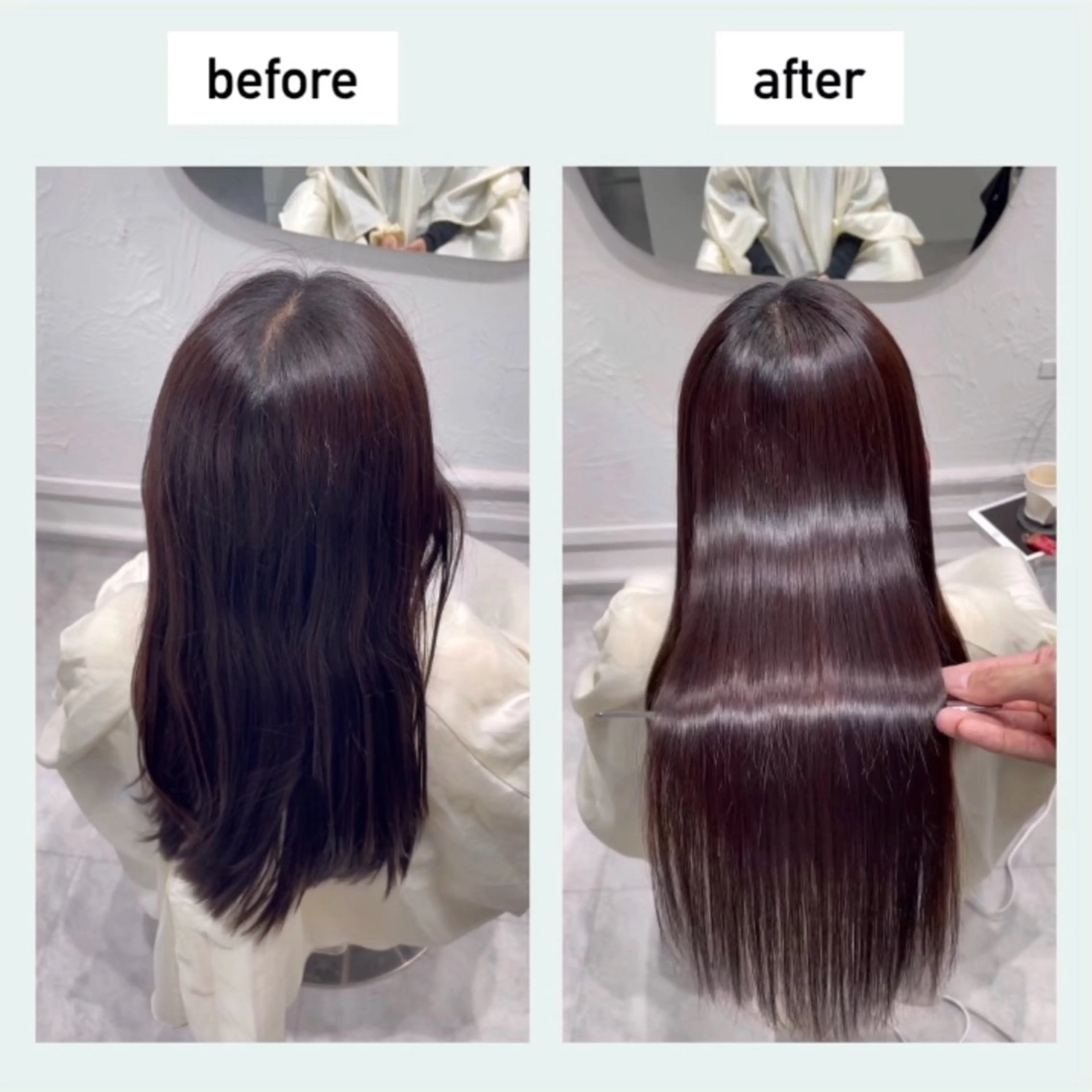専門家の縮毛矯正+カット+TR【クチコミ割】の写真