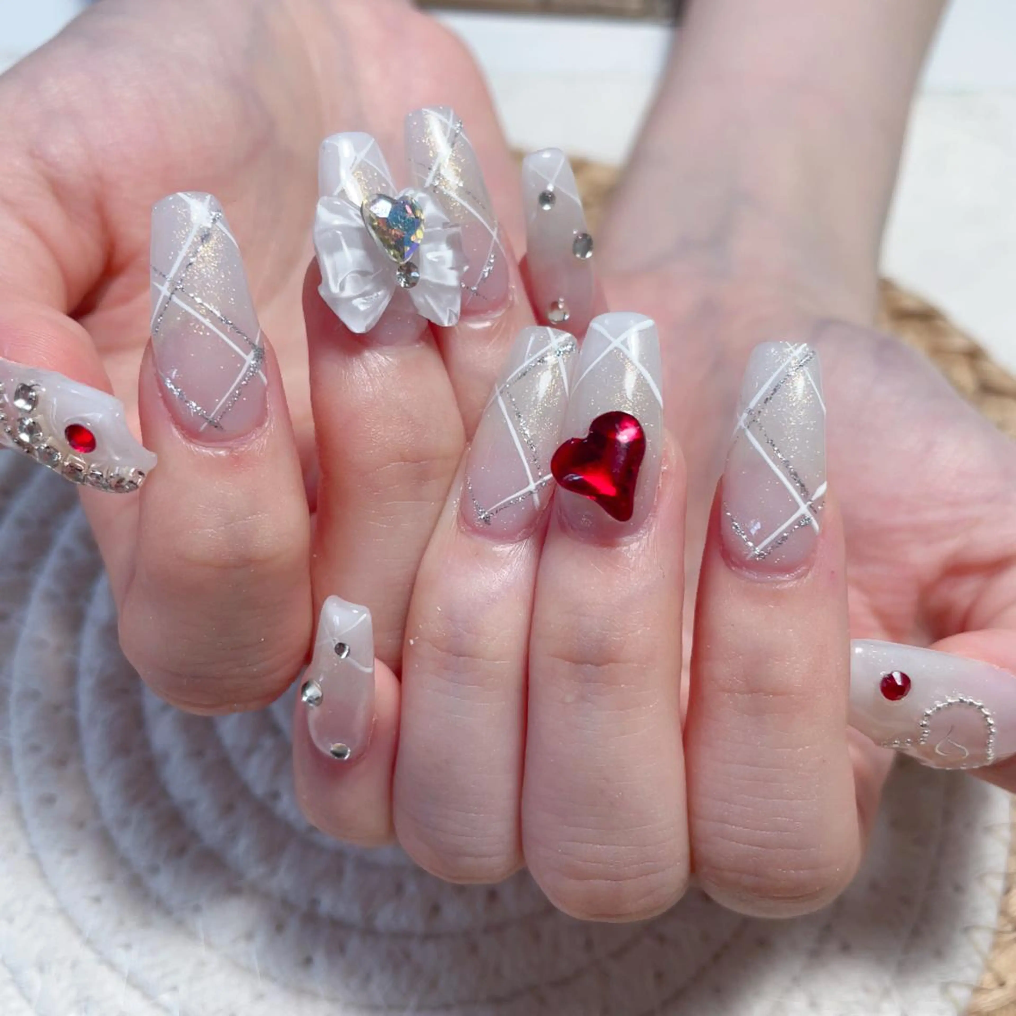 ネイル M🌷nail 長さだし専門店のネイルデザイン