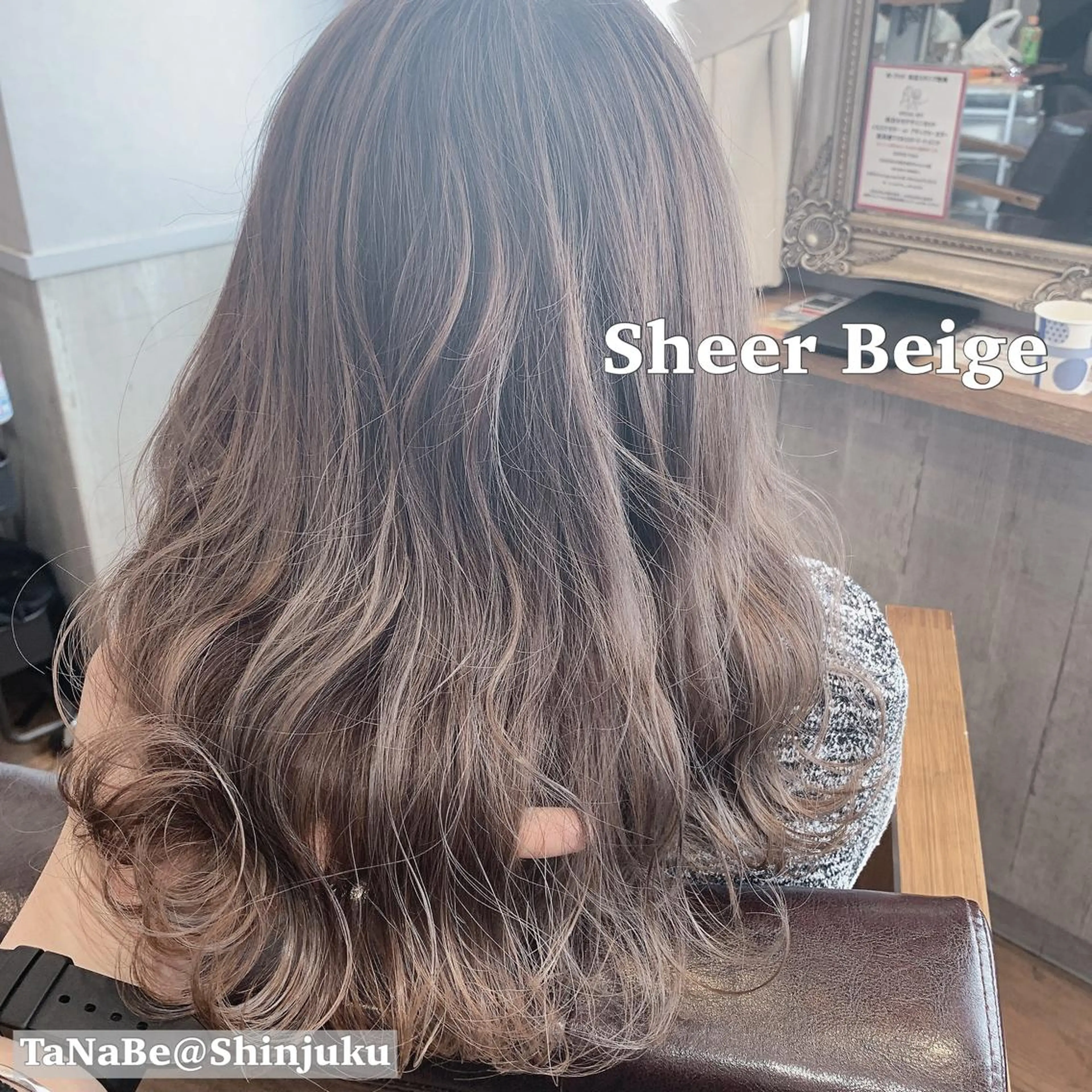 セミロング カラー パーマ ヘアアレンジ アディクシーカラー アクアカラー ブリーチ ダブルカラー エドルカラー カット ヘアカラー トリートメント 🫧代表/新宿駅近/ 限定価格🫧田辺貴裕のヘアスタイル