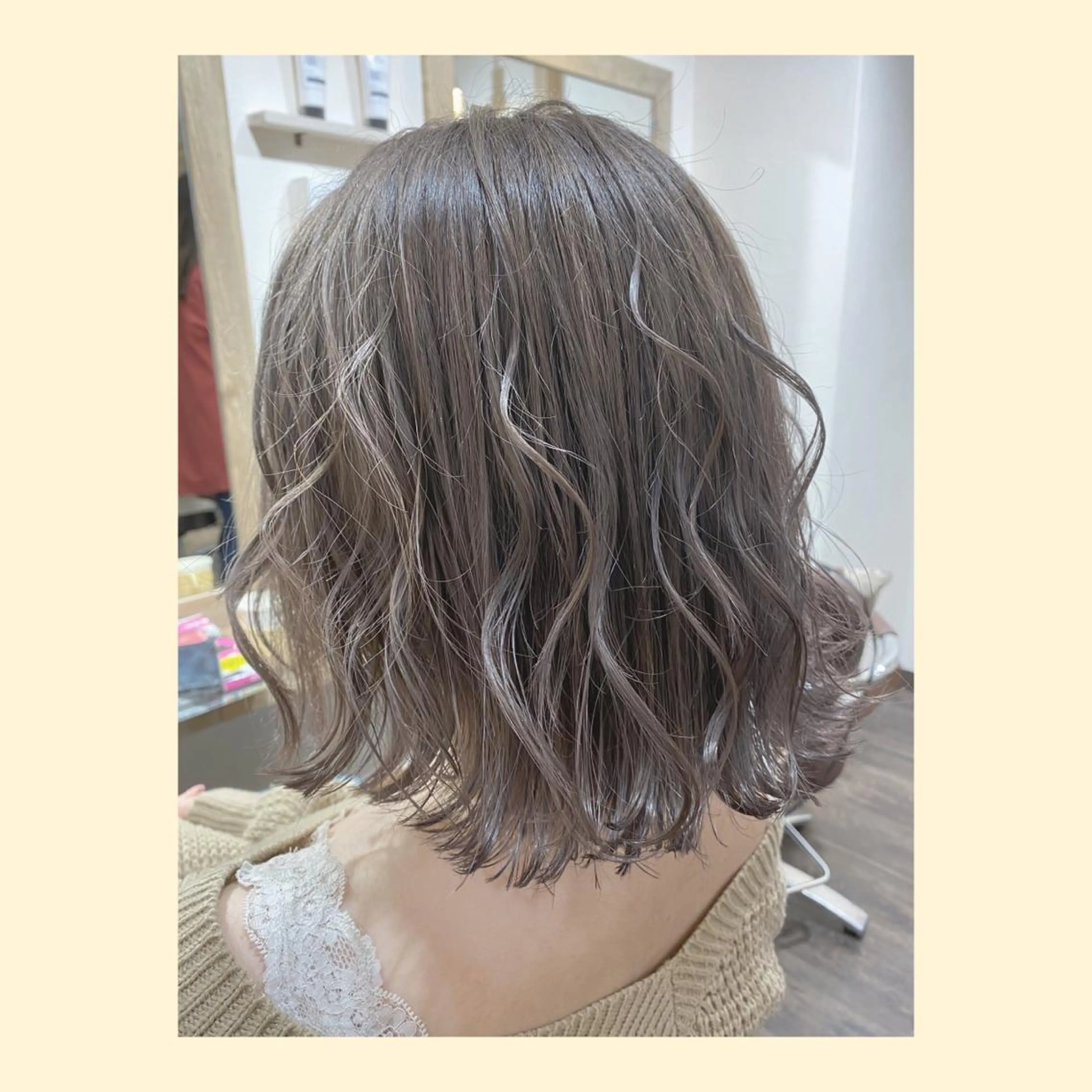ミディアム カラー ヘアカラー トリートメント 🌈ショート/レイヤ ーカット/中村崇宏のヘアスタイル