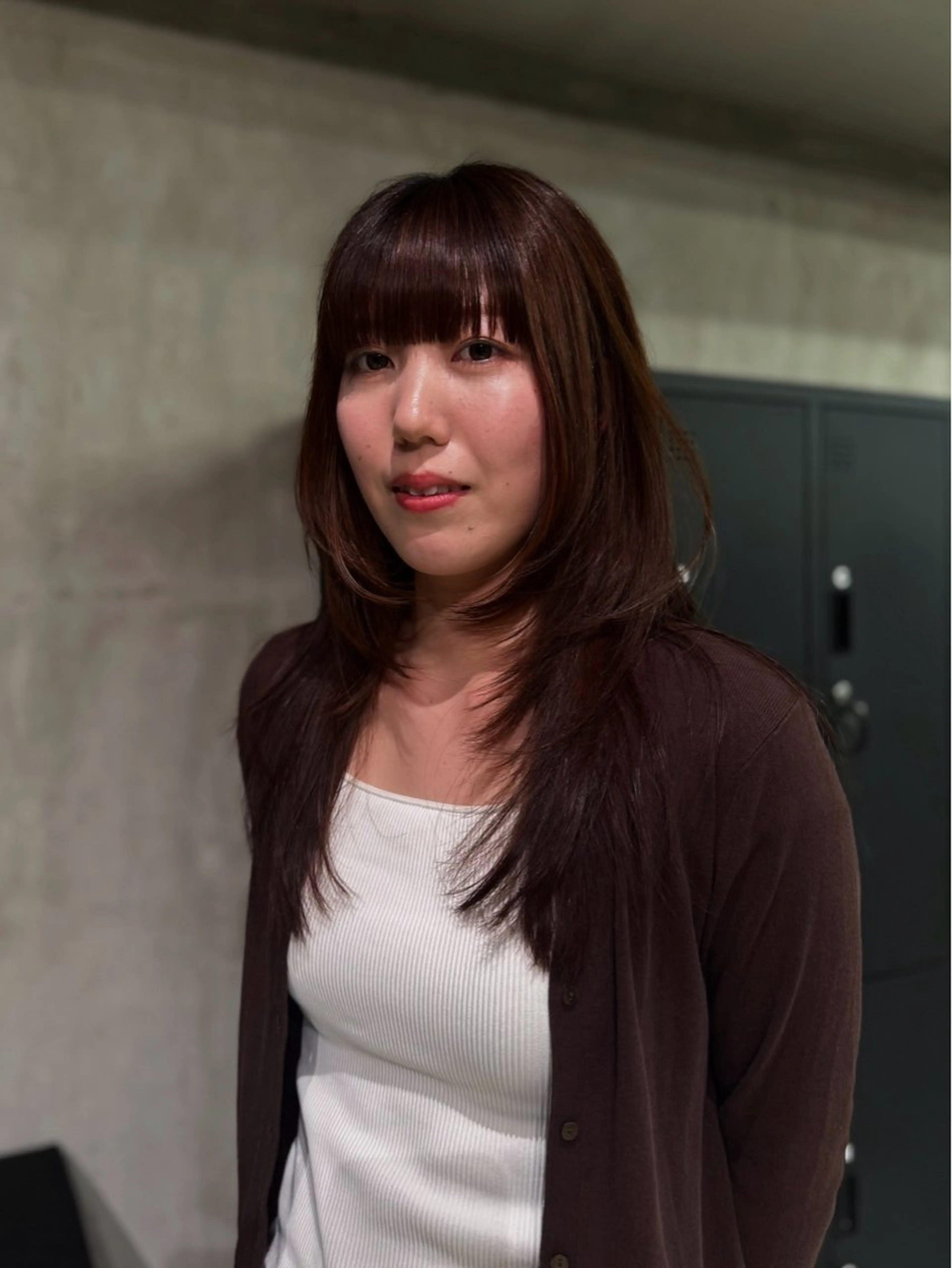 ロング 顔周りカット カット 🤍AMI🤍表参道 /カットモデル募集中のヘアスタイル