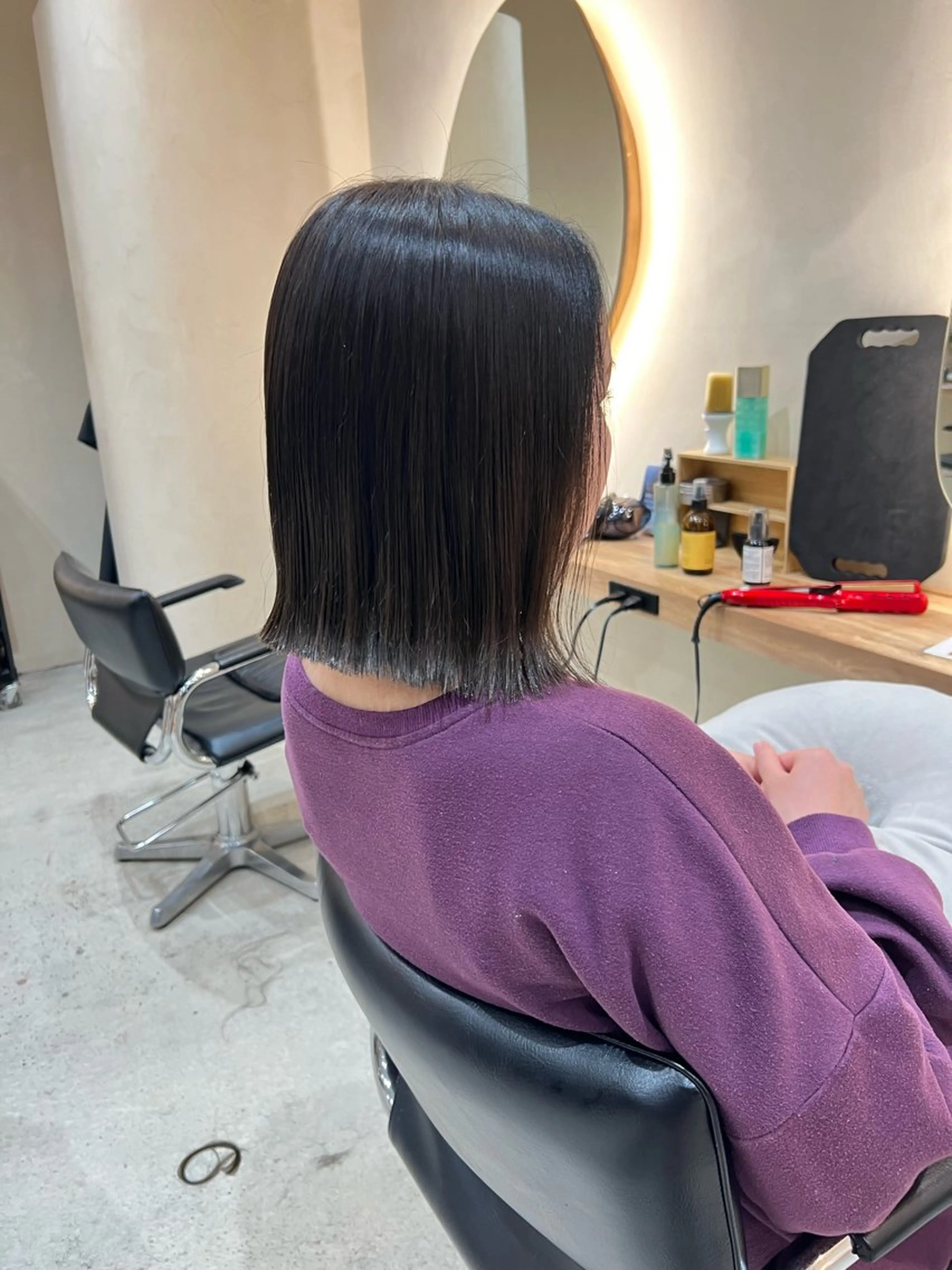 ミディアム 🌈新田 みどり🌈のヘアスタイル