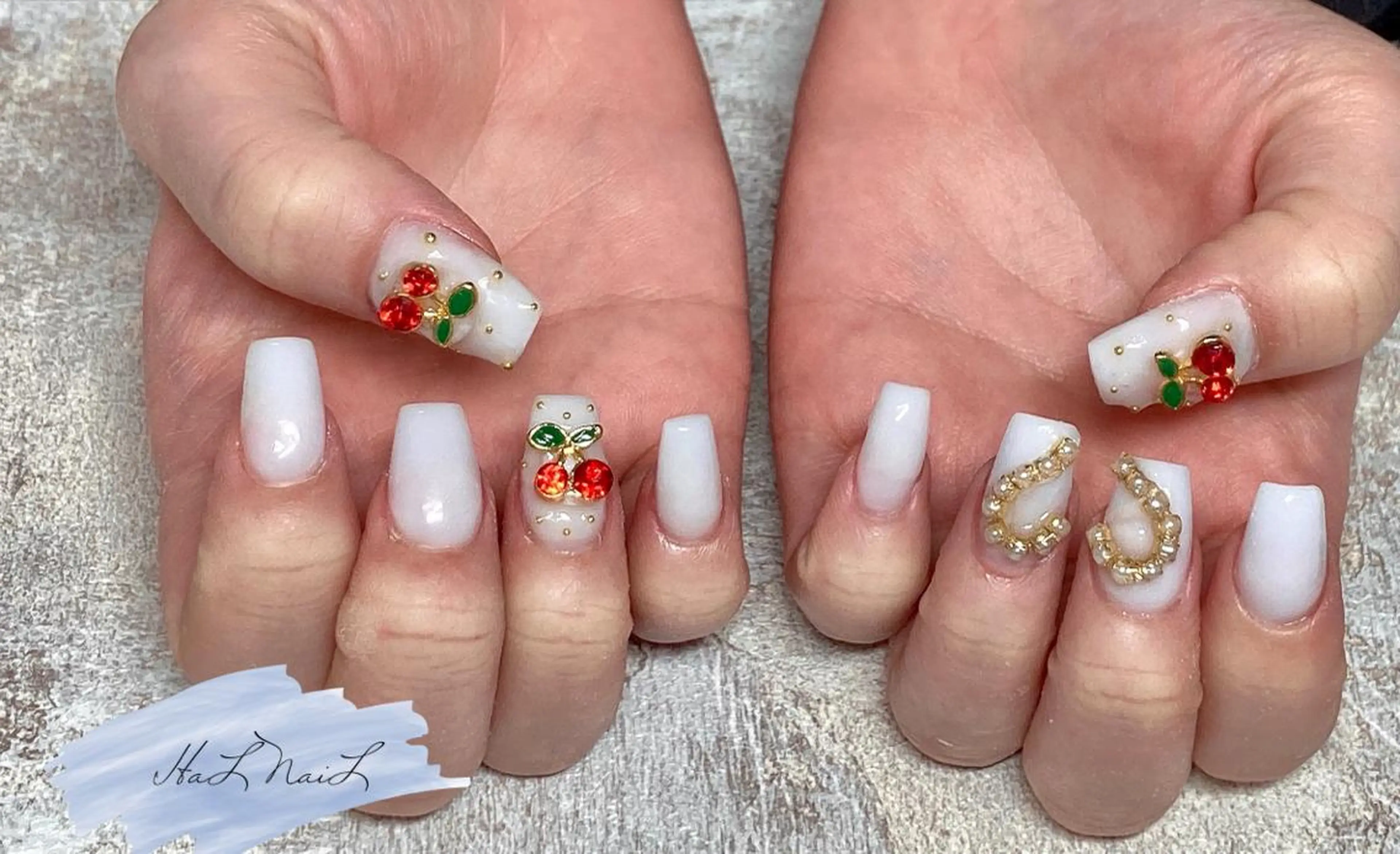 ネイル ワンカラーネイル ハンドネイル HaL NaiLのネイルデザイン